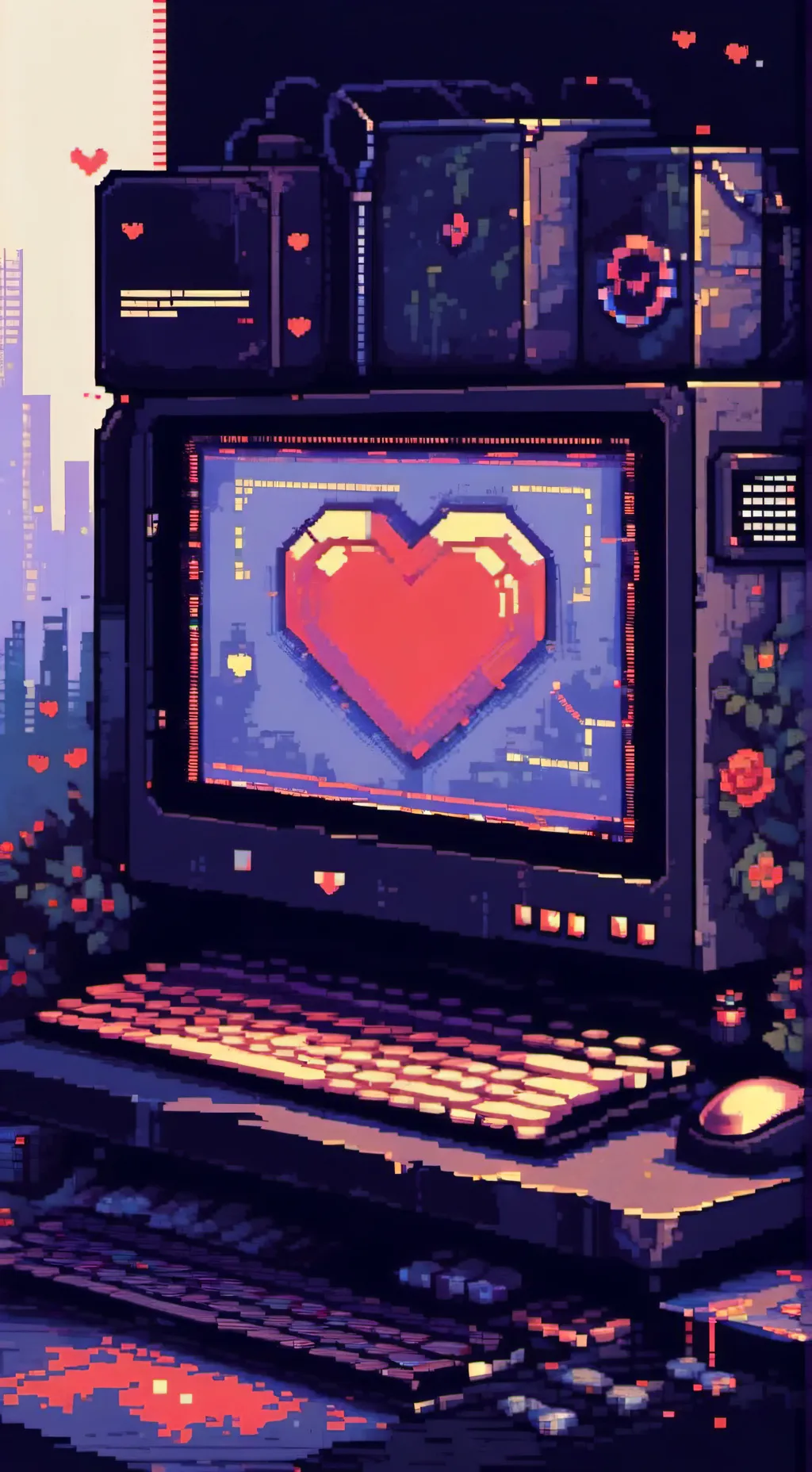 ai character: Love-O-Matic background