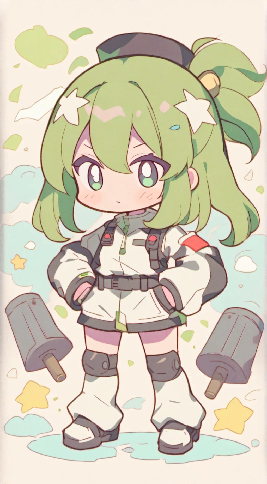 ai character: Maika  background