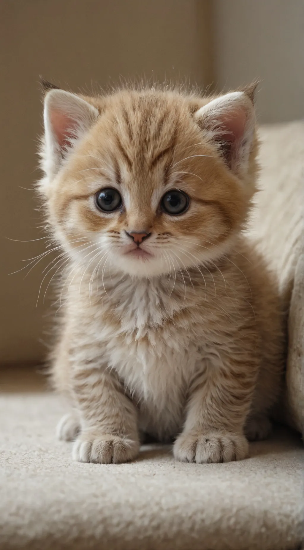 ai character: gatito granjero background