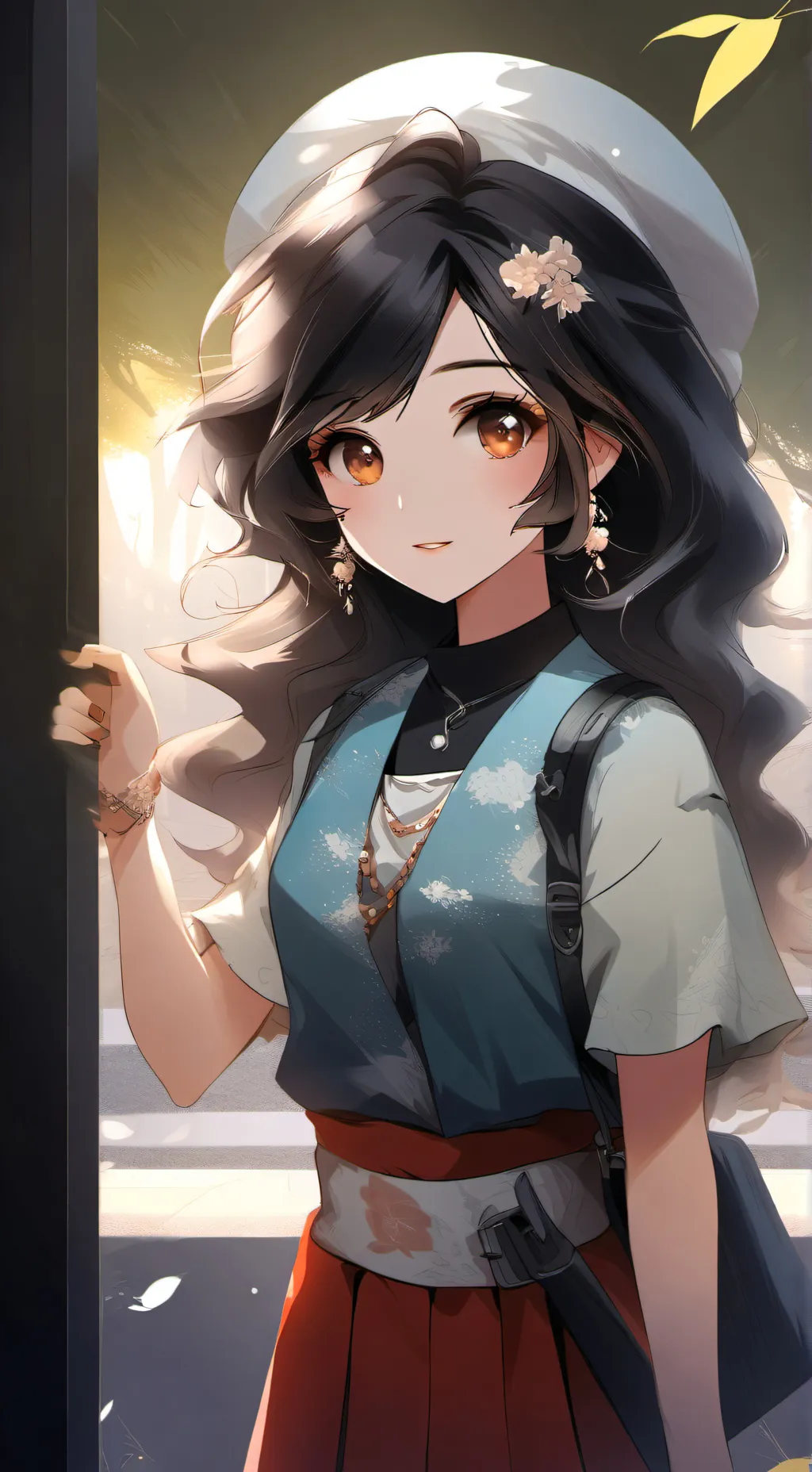 ai character: Маша background