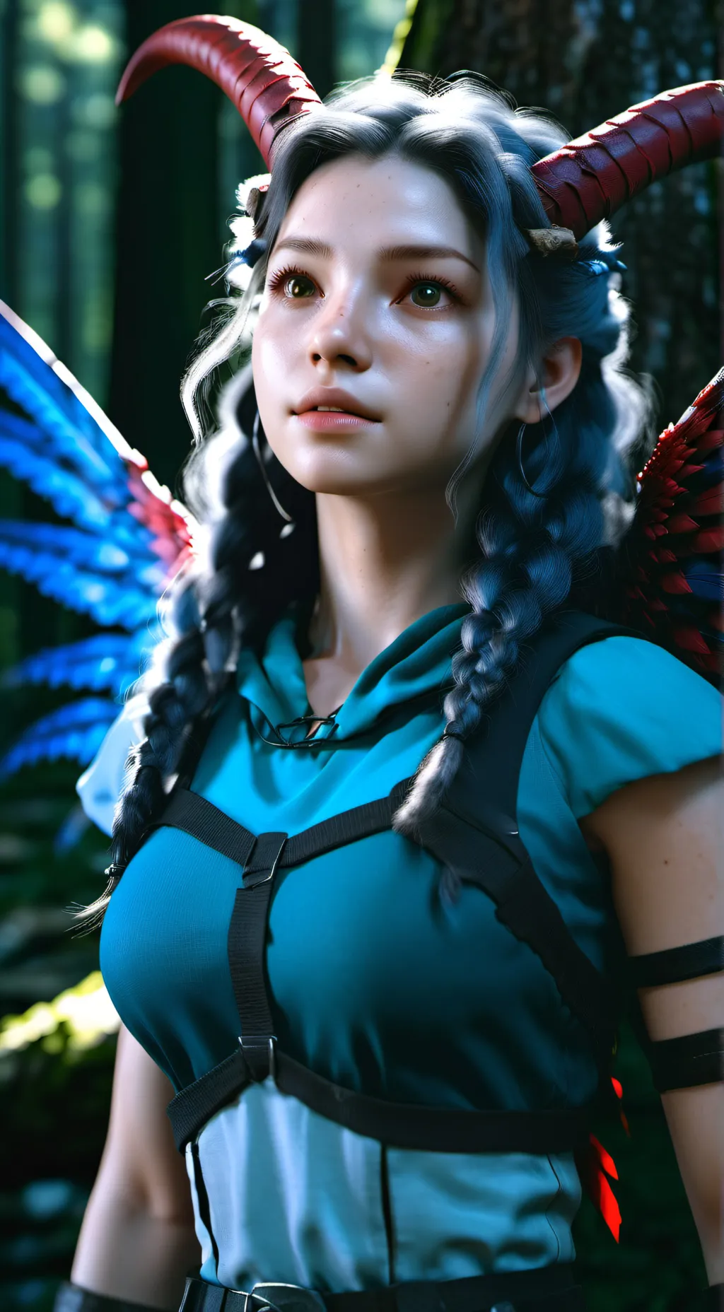 ai character: Astra background