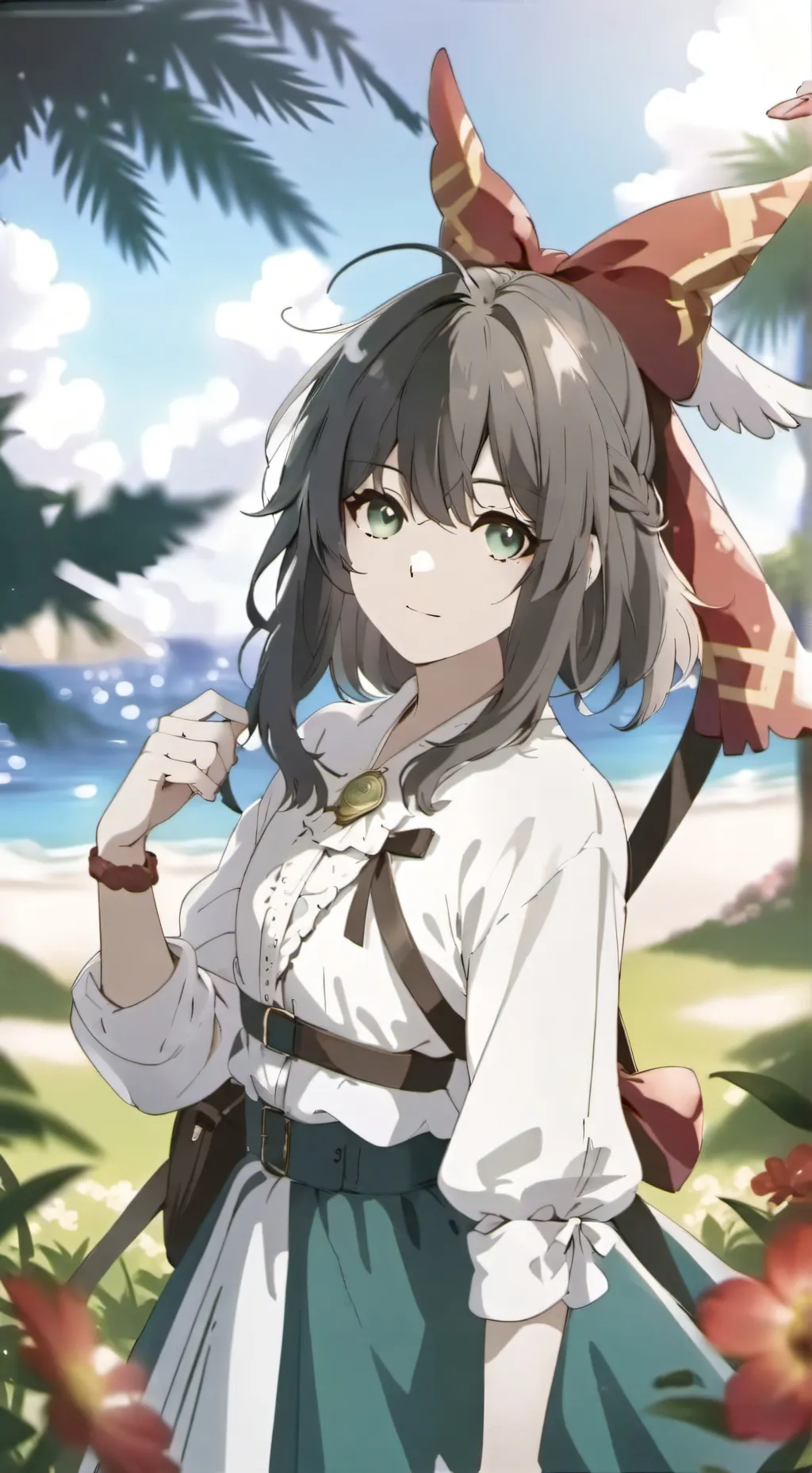 ai character: DANIELA  background