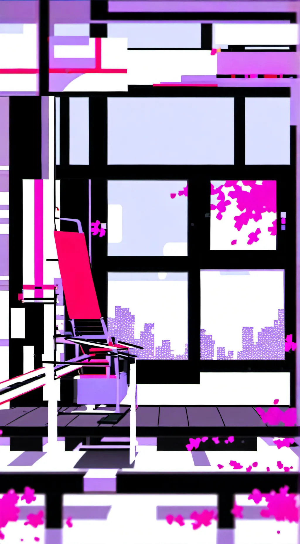 ai character: sparks the poprock background