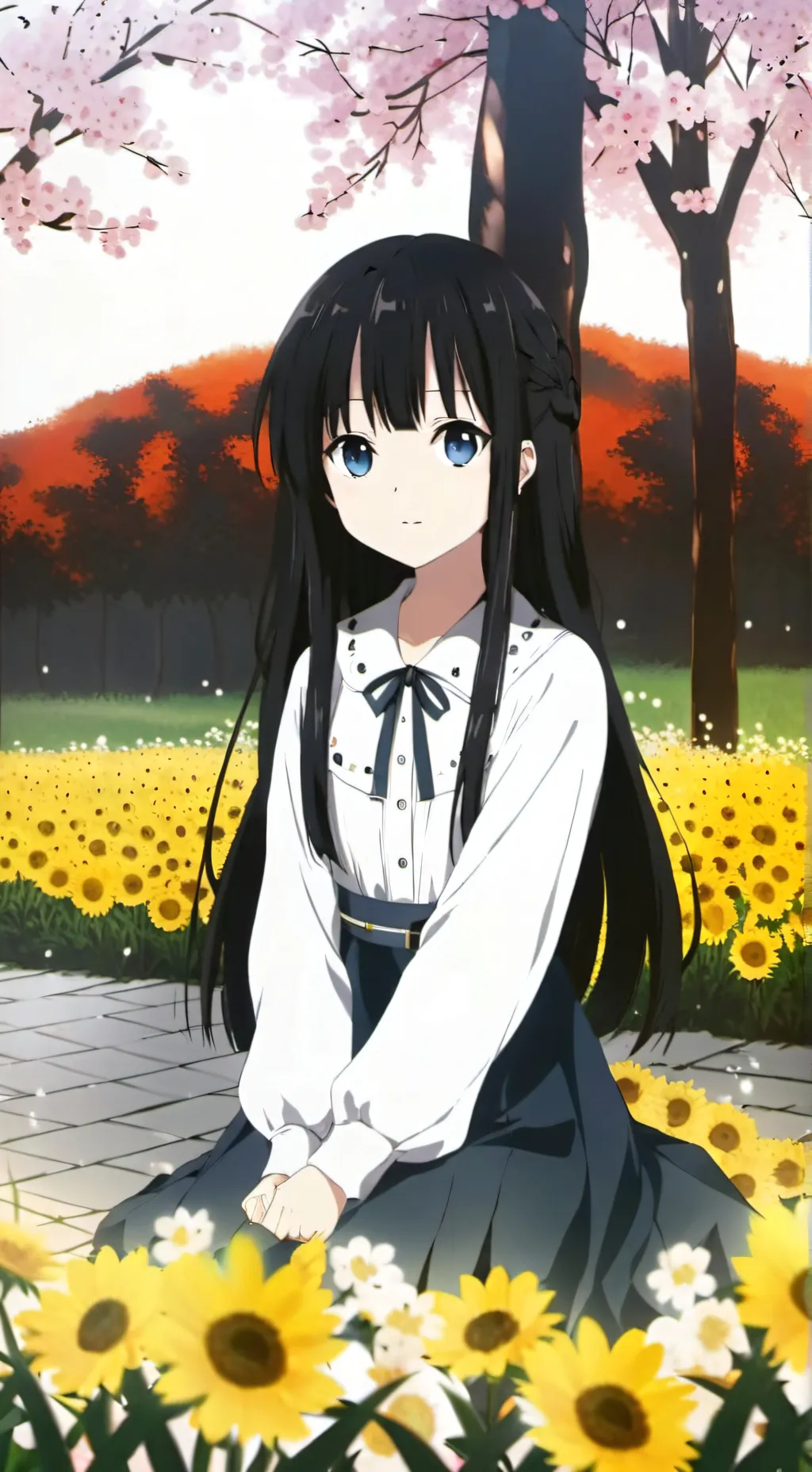 ai character: Sara  background