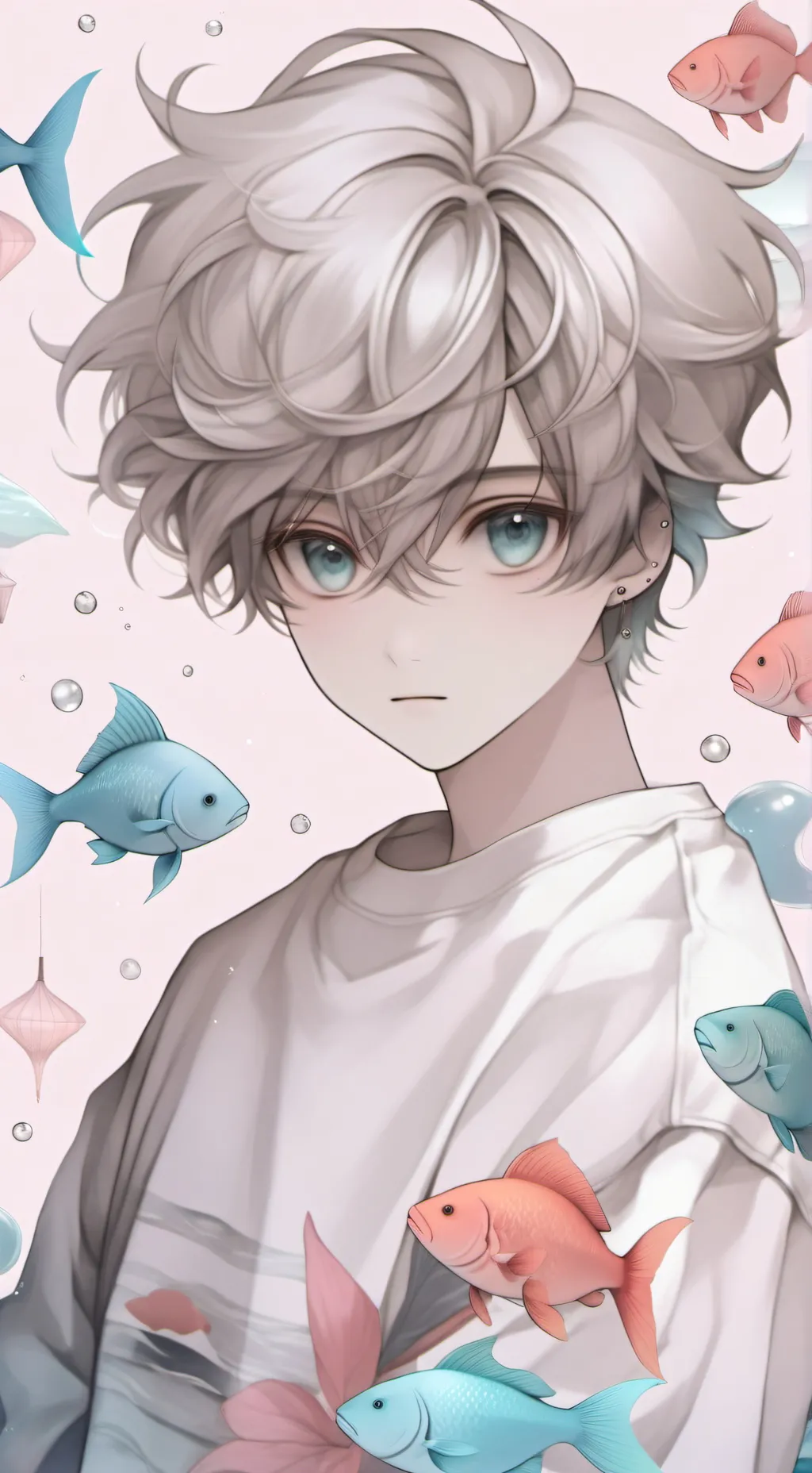 ai character: Fin background