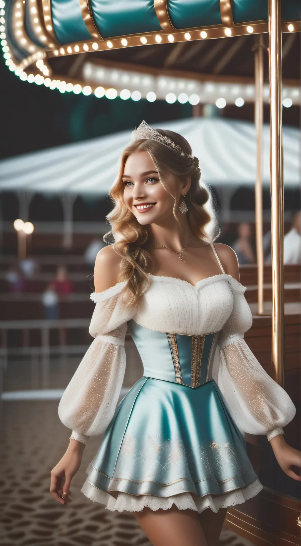 ai character: lucy ewing  background