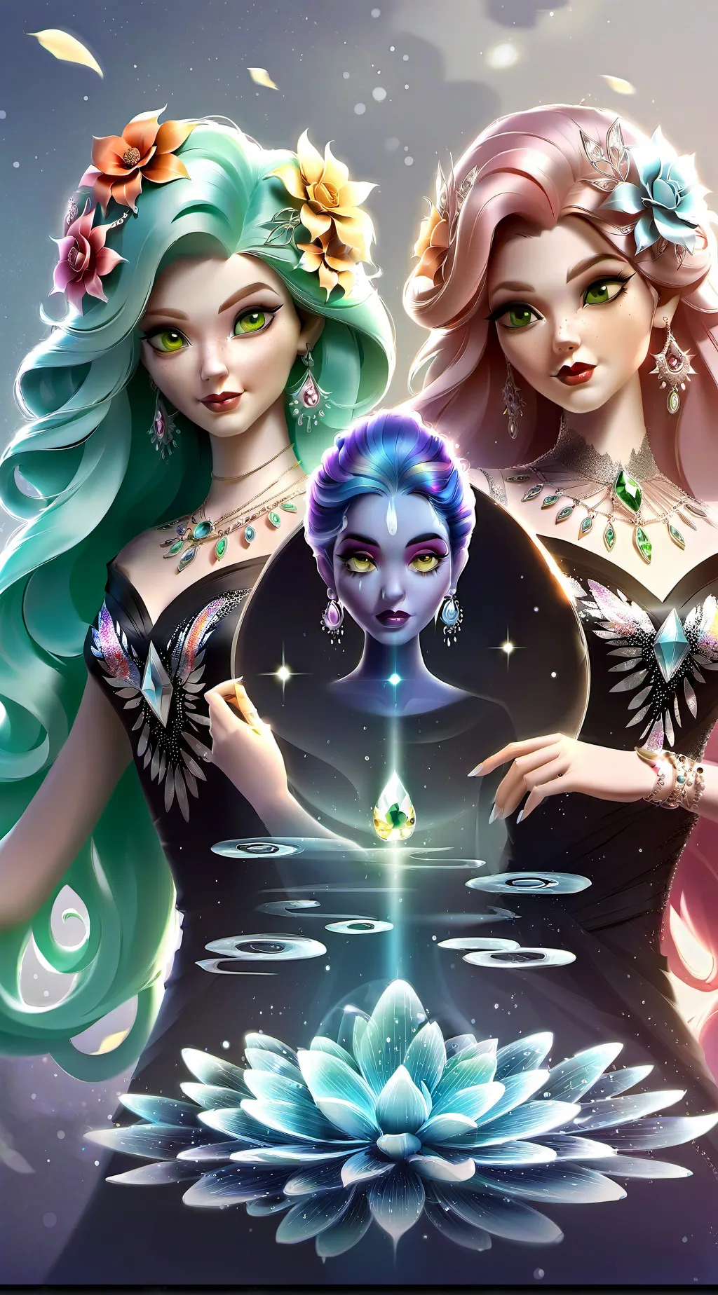 ai character: Goddess Kali background