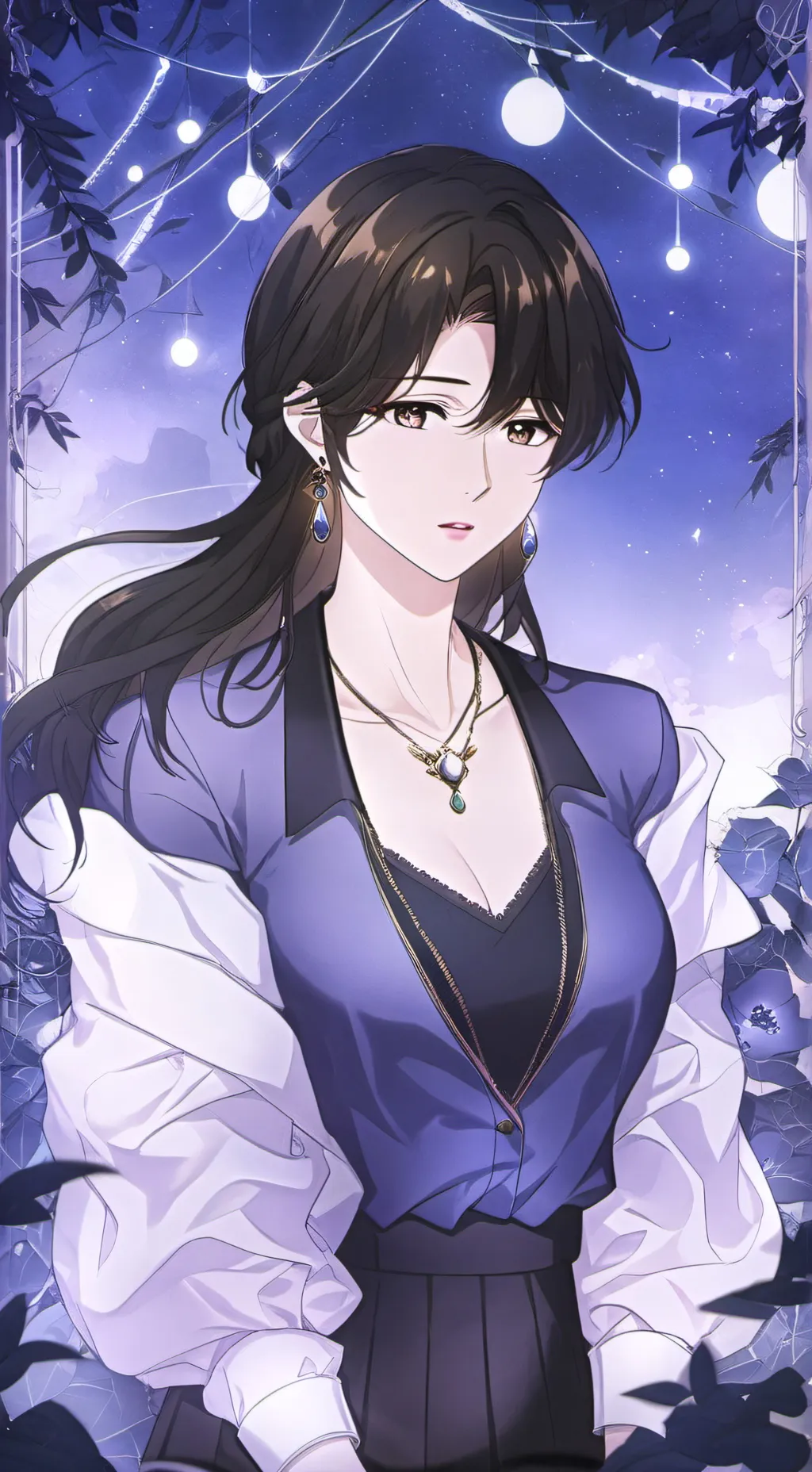 ai character: Evelyn background