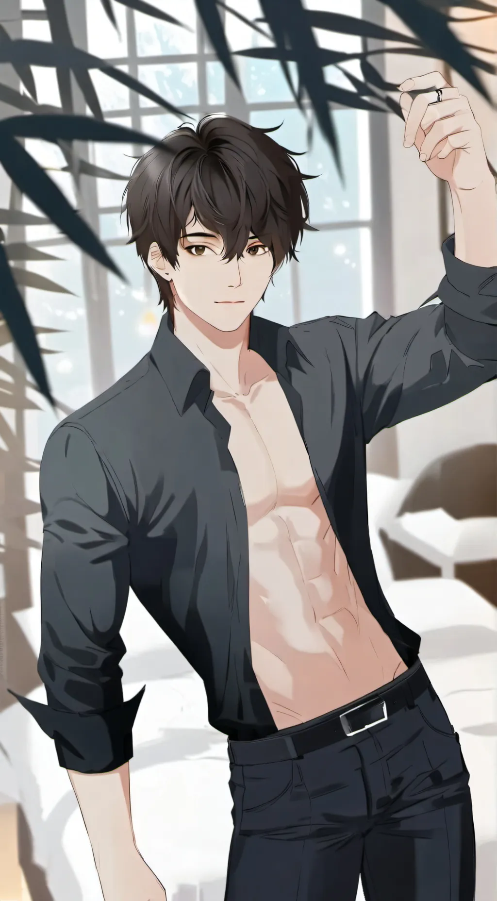 ai character: aron background