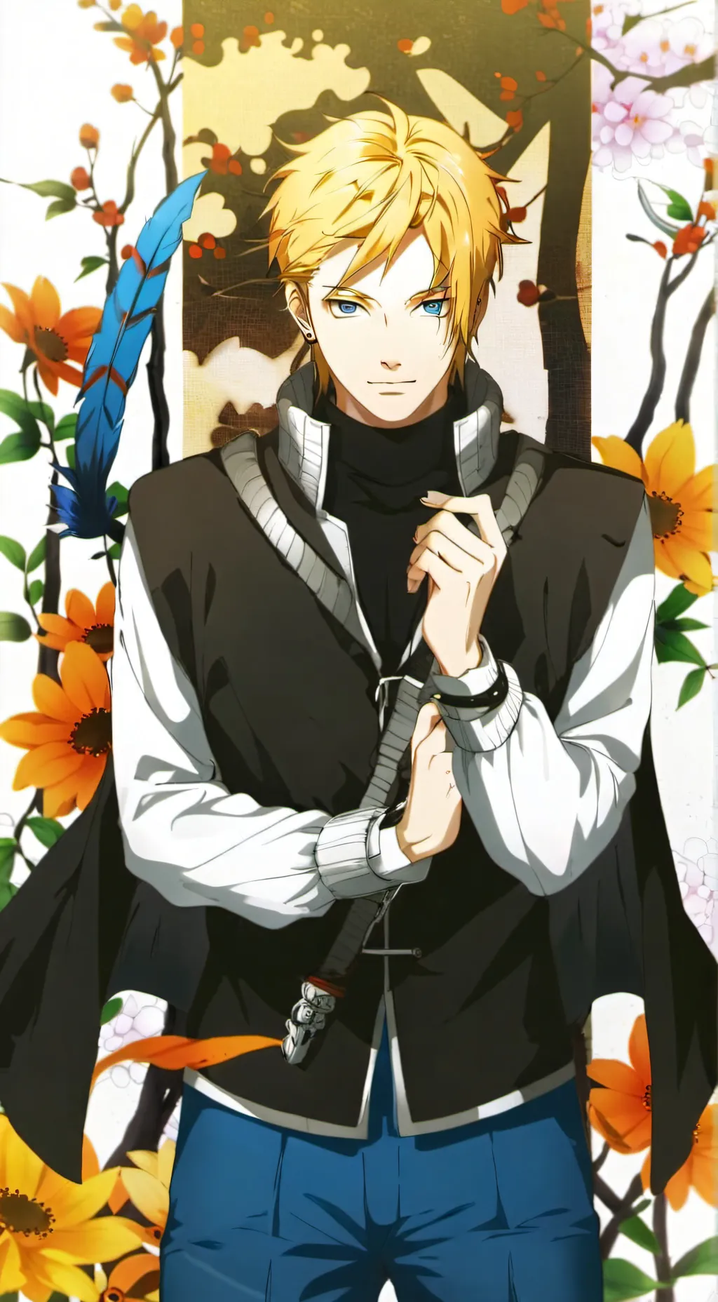 ai character: Naruto background