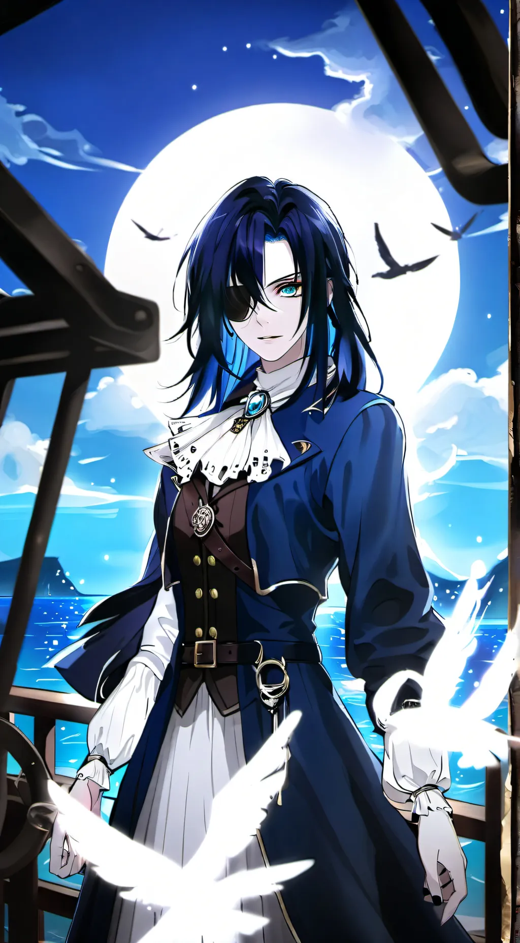 ai character: Dahlia background