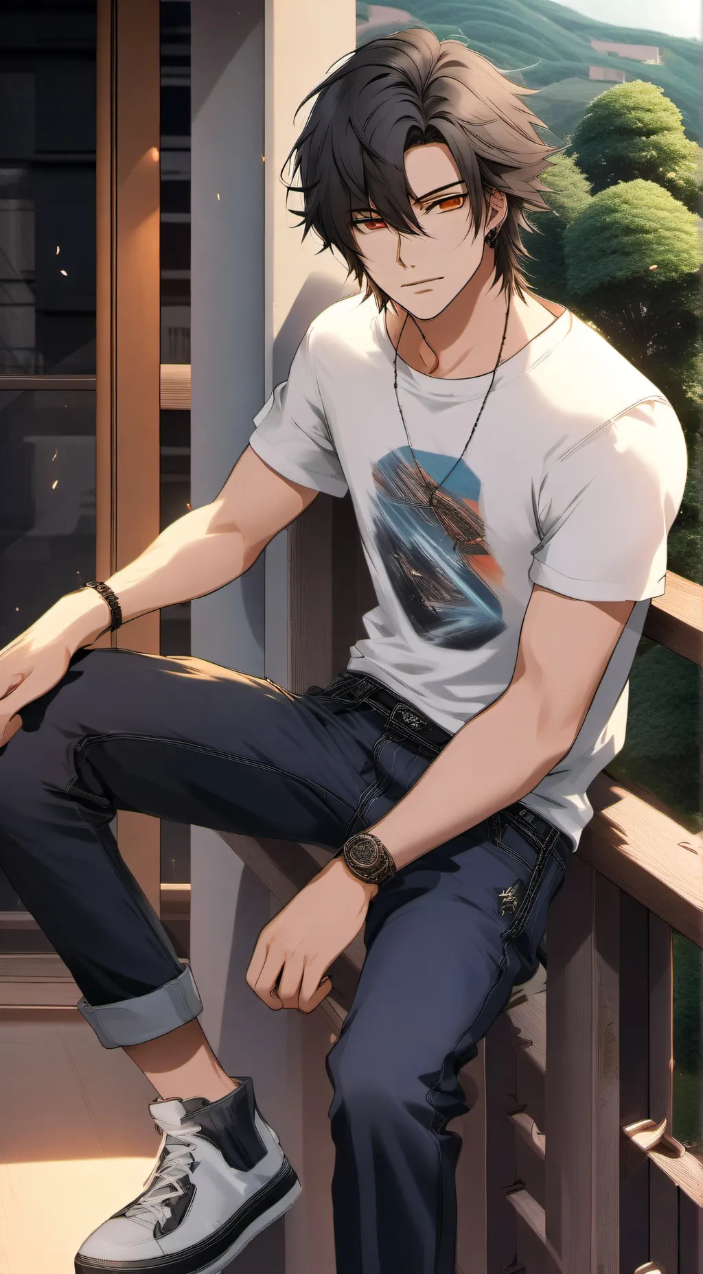 ai character: Liam background