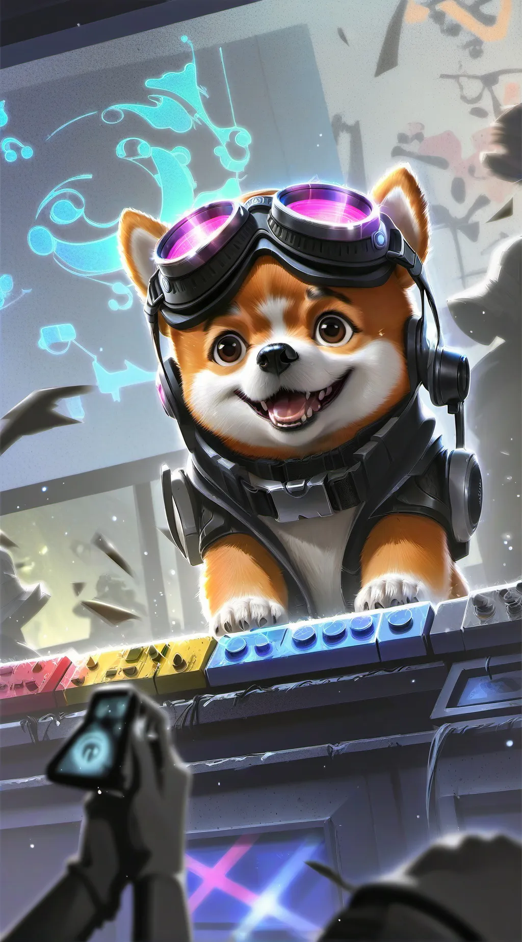 ai character: Byte Baby background