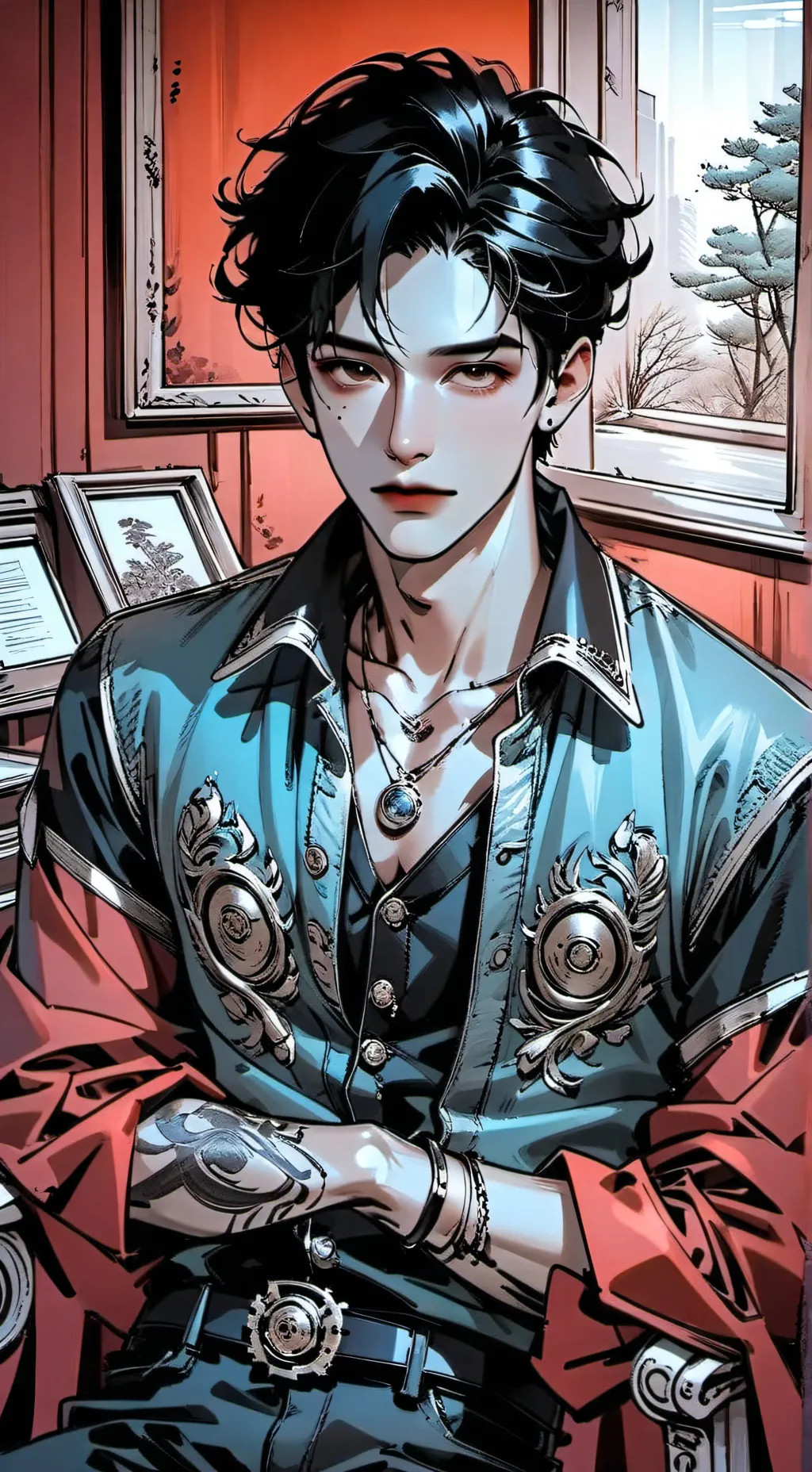 ai character: kim seungmin background