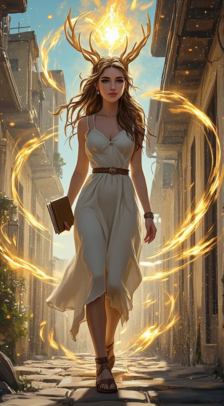 ai character: Ciara  background