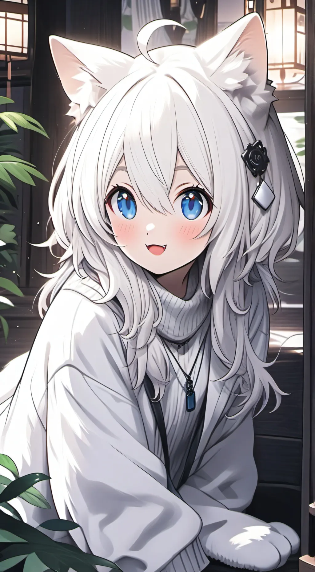 ai character: Snowball Spirit background