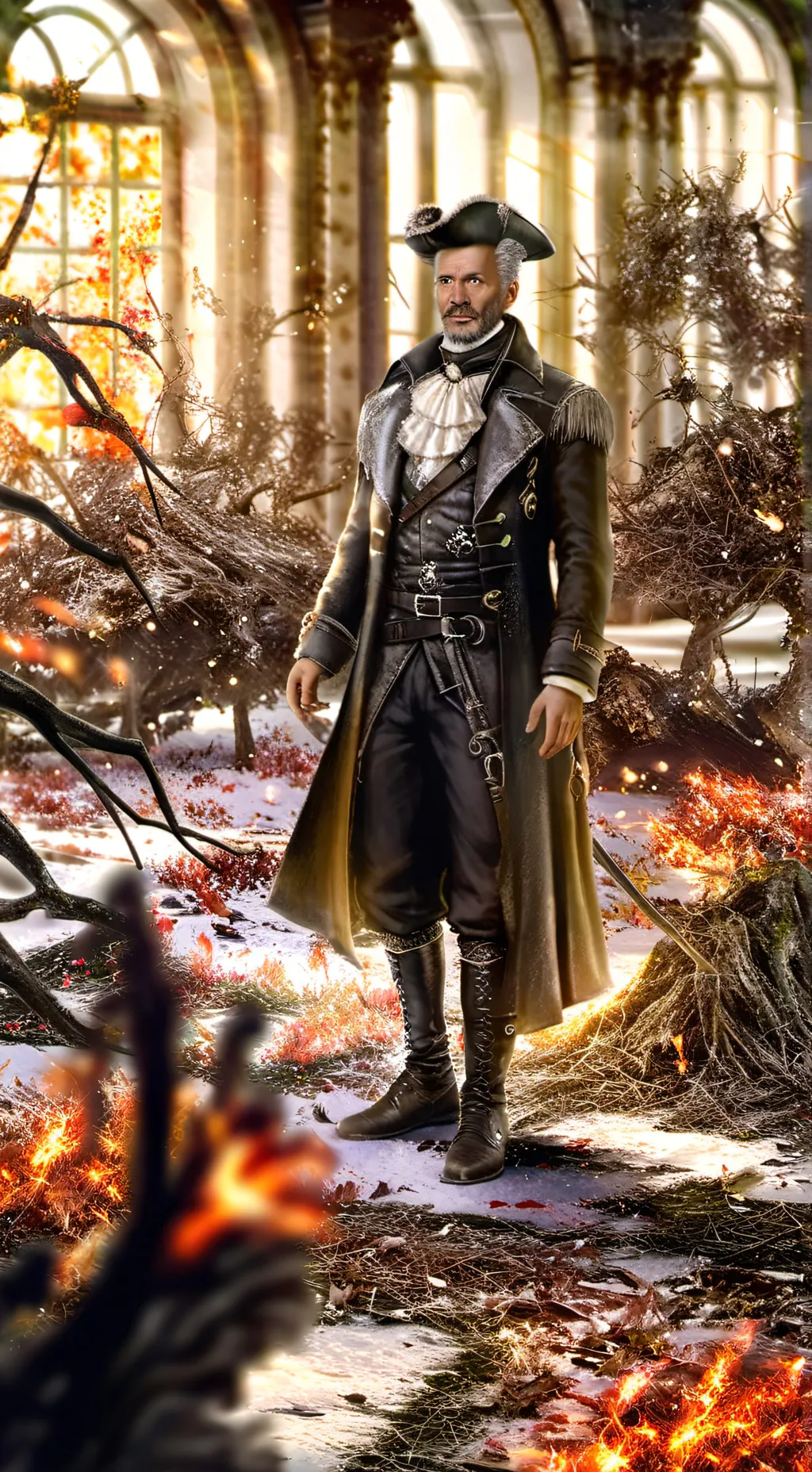 ai character: Aloy and Beta background