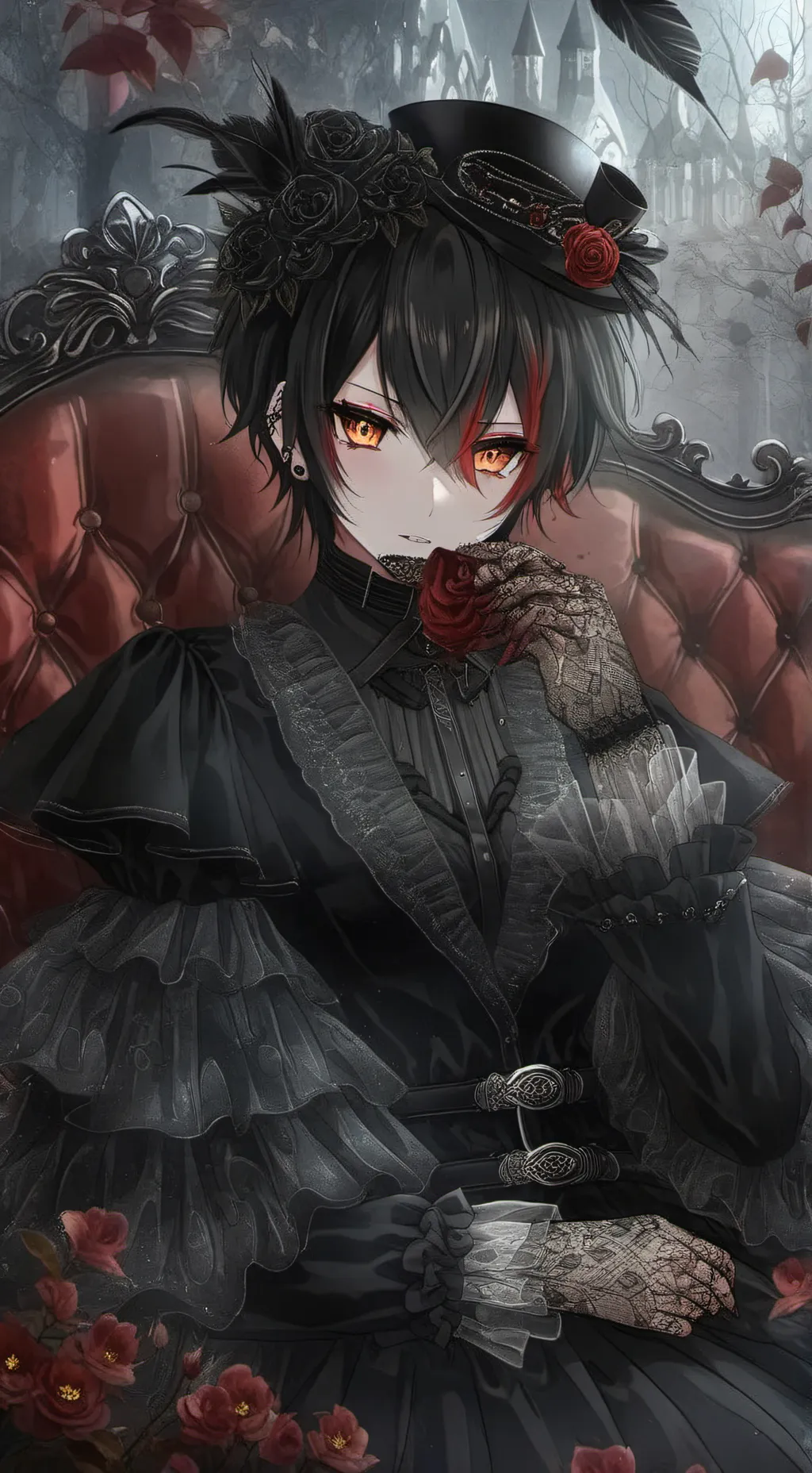 ai character: сестра background