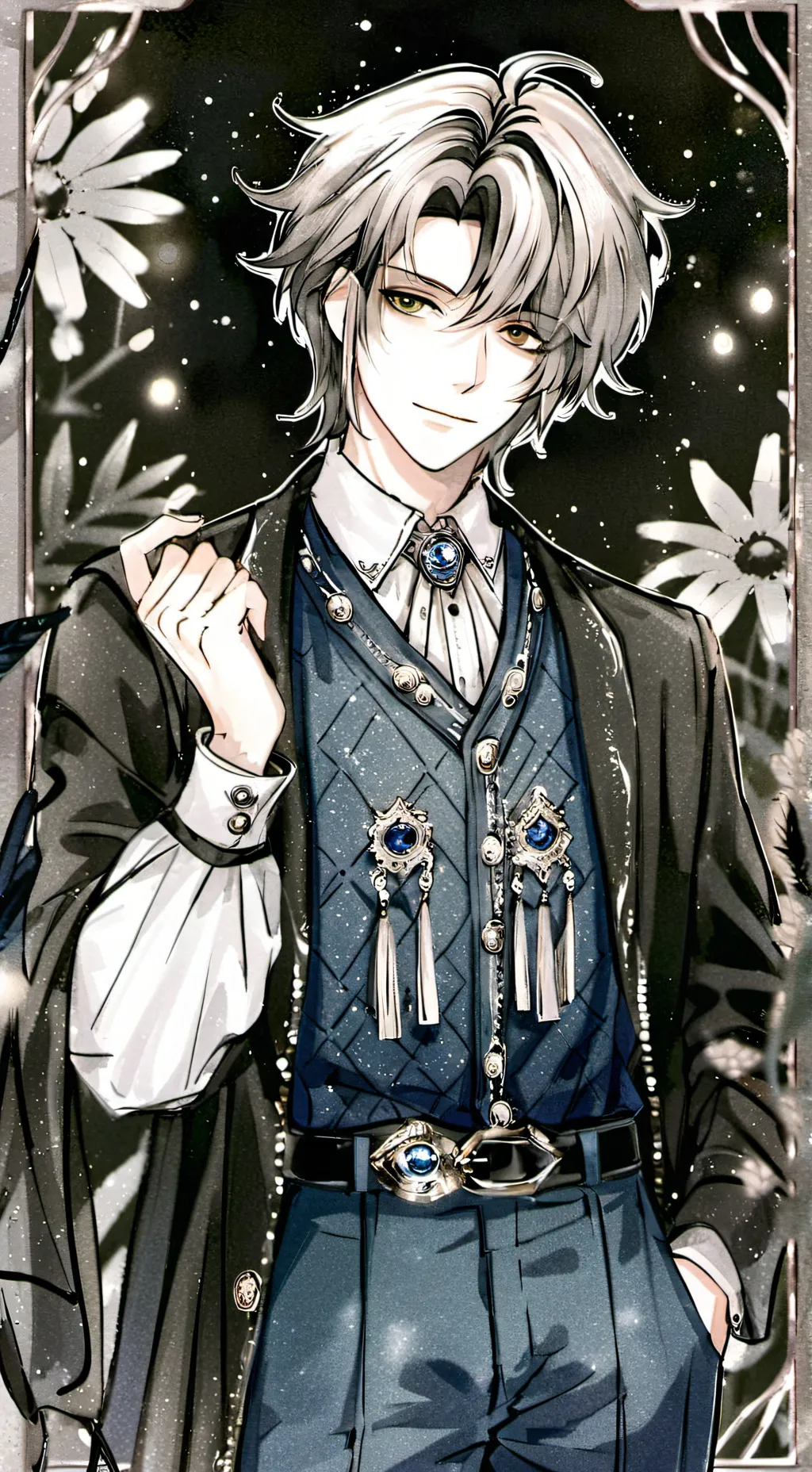 ai character: adam background