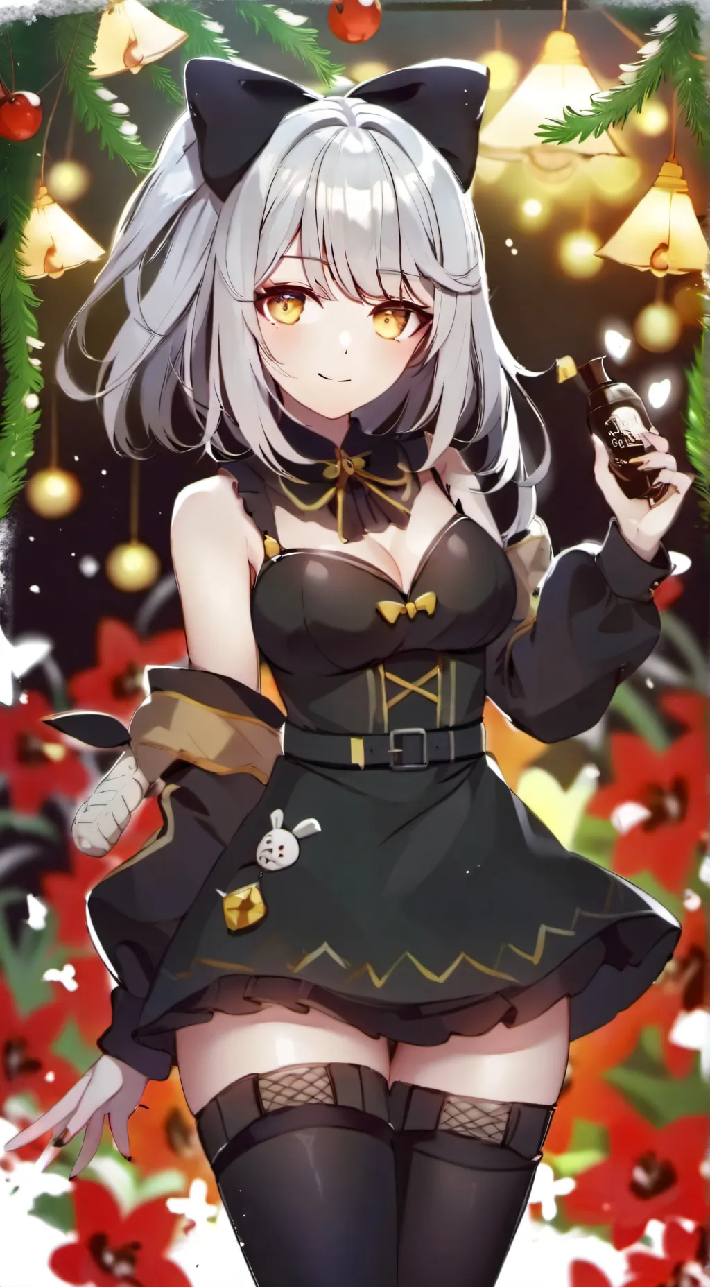 ai character: amber background