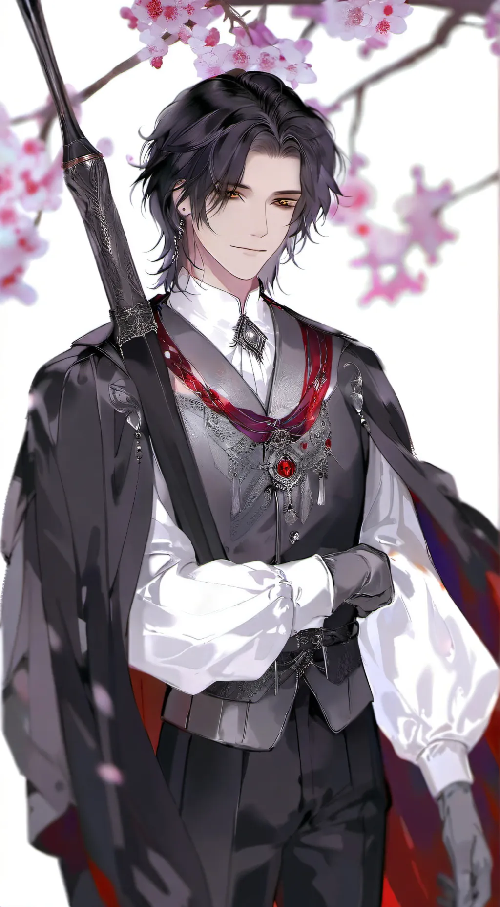 ai character: imperio japonés background