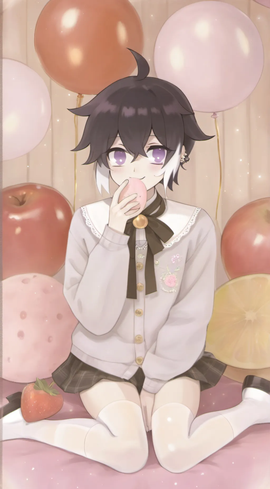 ai character: youtubers sleepove background