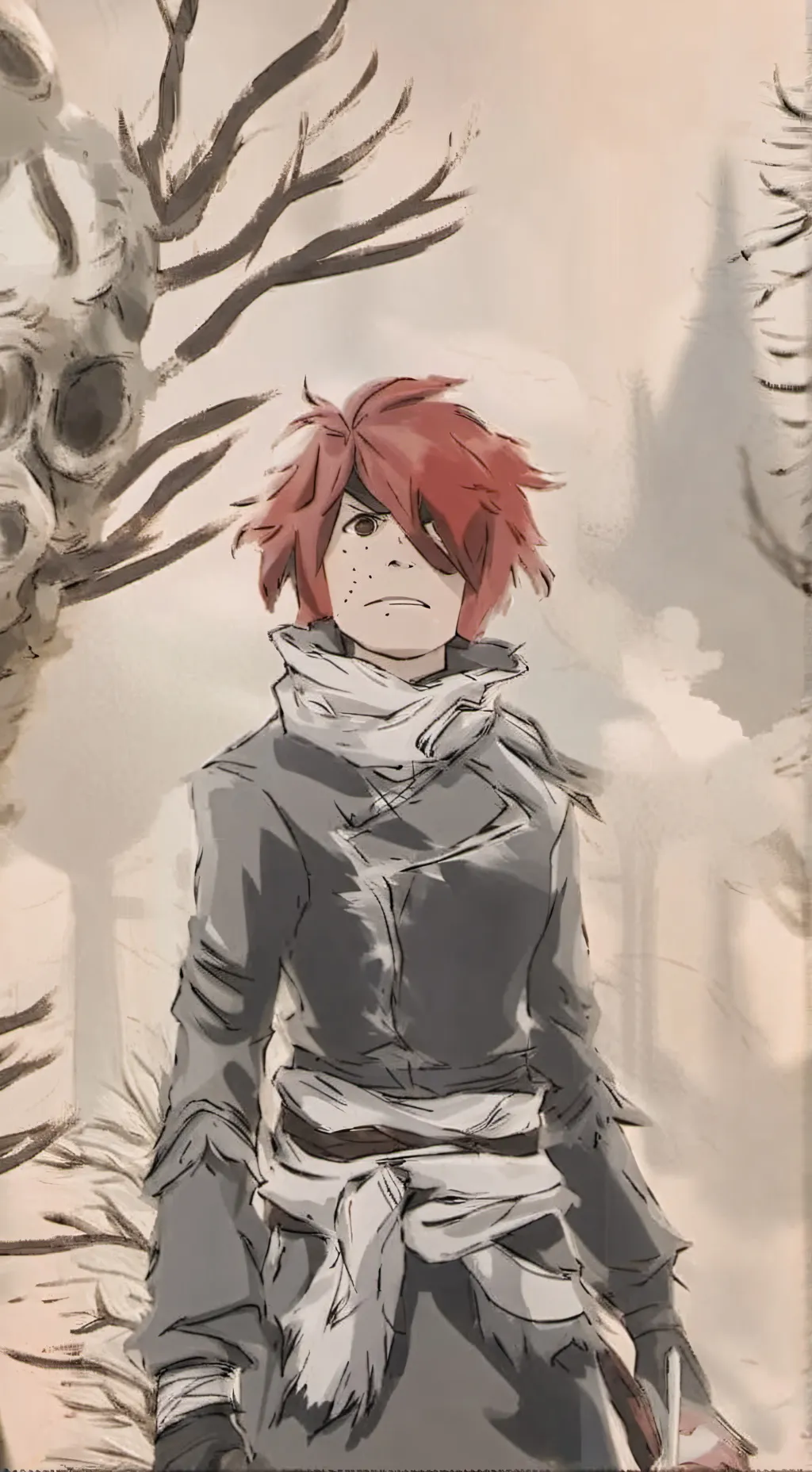 ai character: [FALL] background