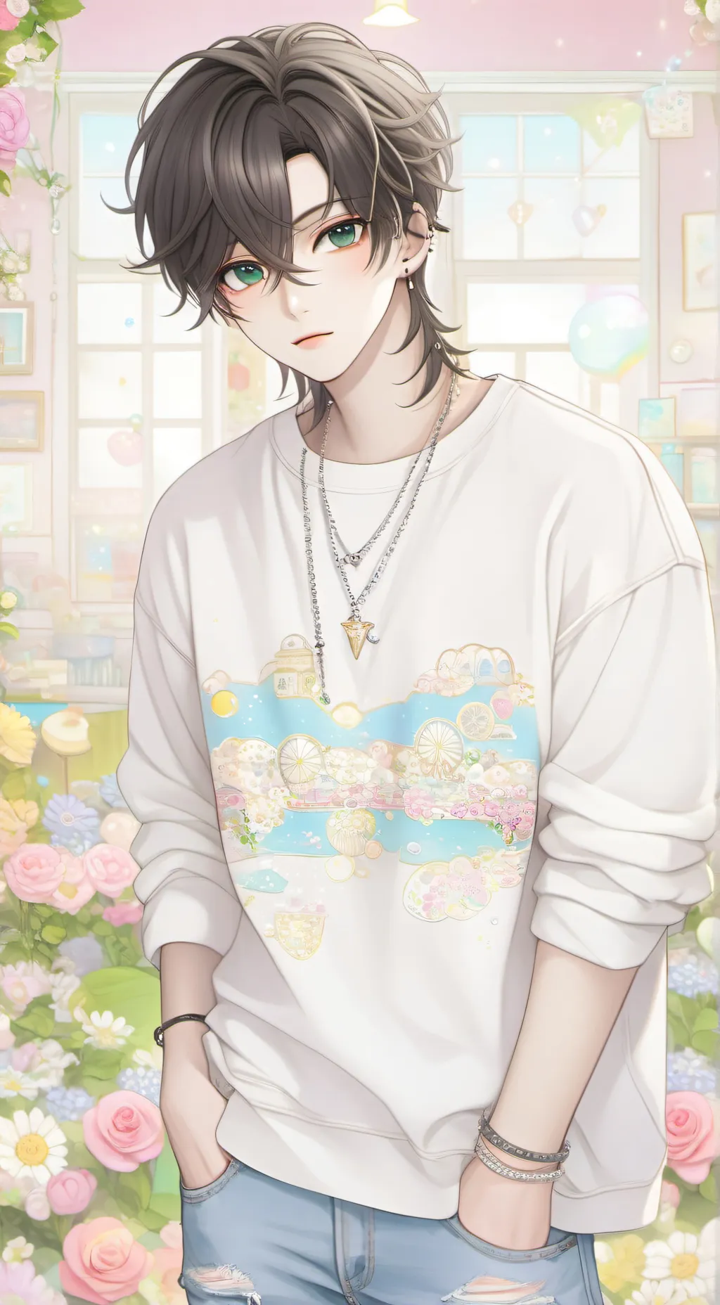 ai character: 𝓚ai-' background