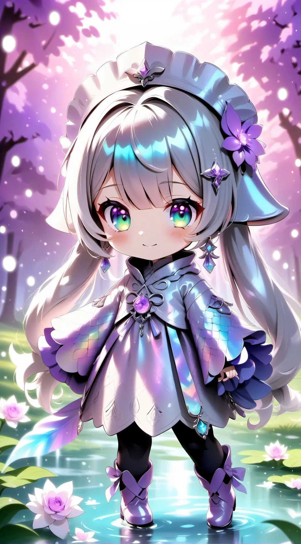 ai character: Aalliyah Zoey Maca background