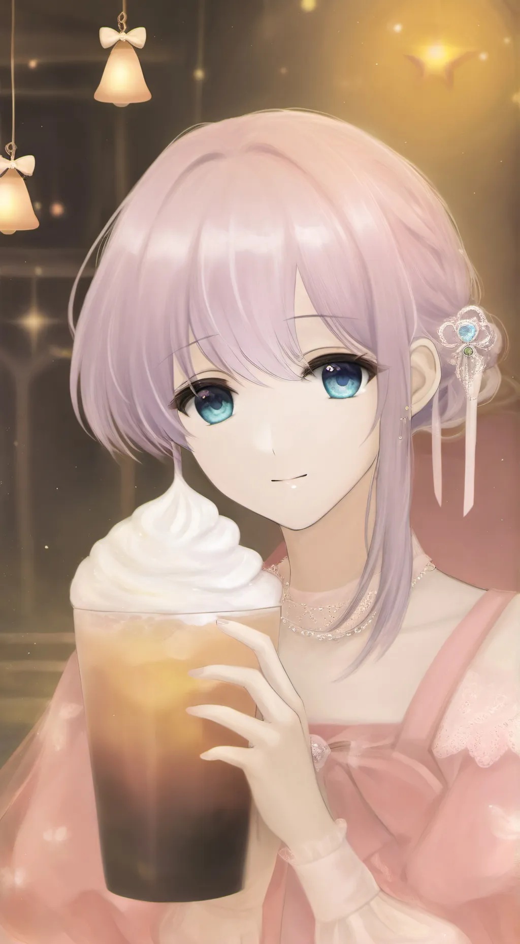 ai character: нина🍡 background