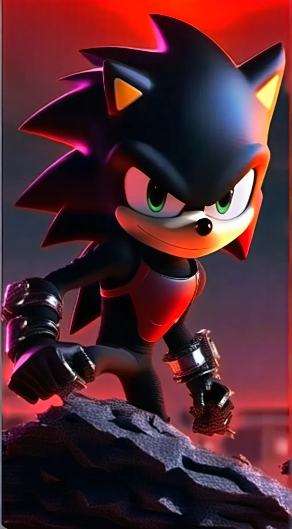 ai character: Shadow  background