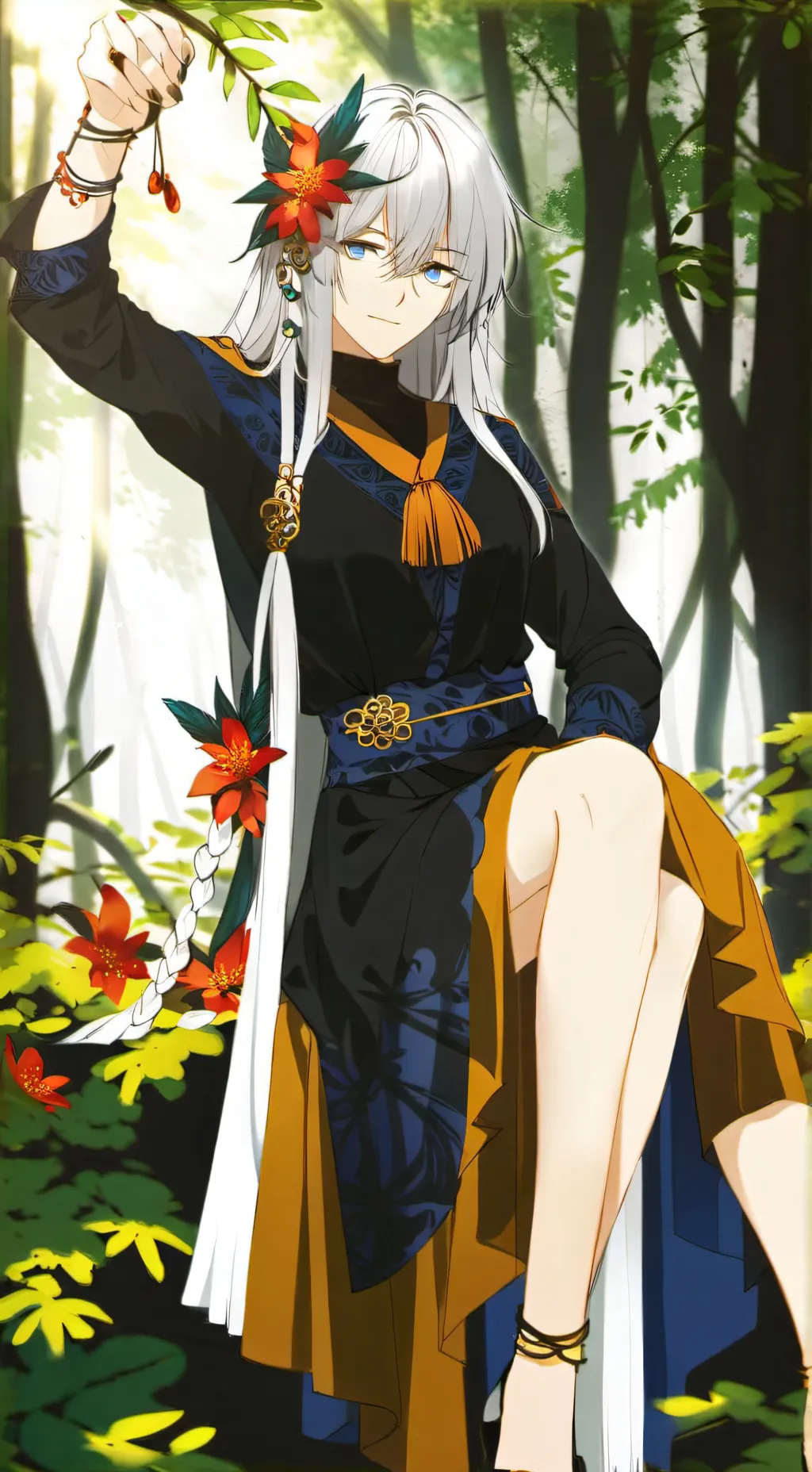 ai character: Алина background