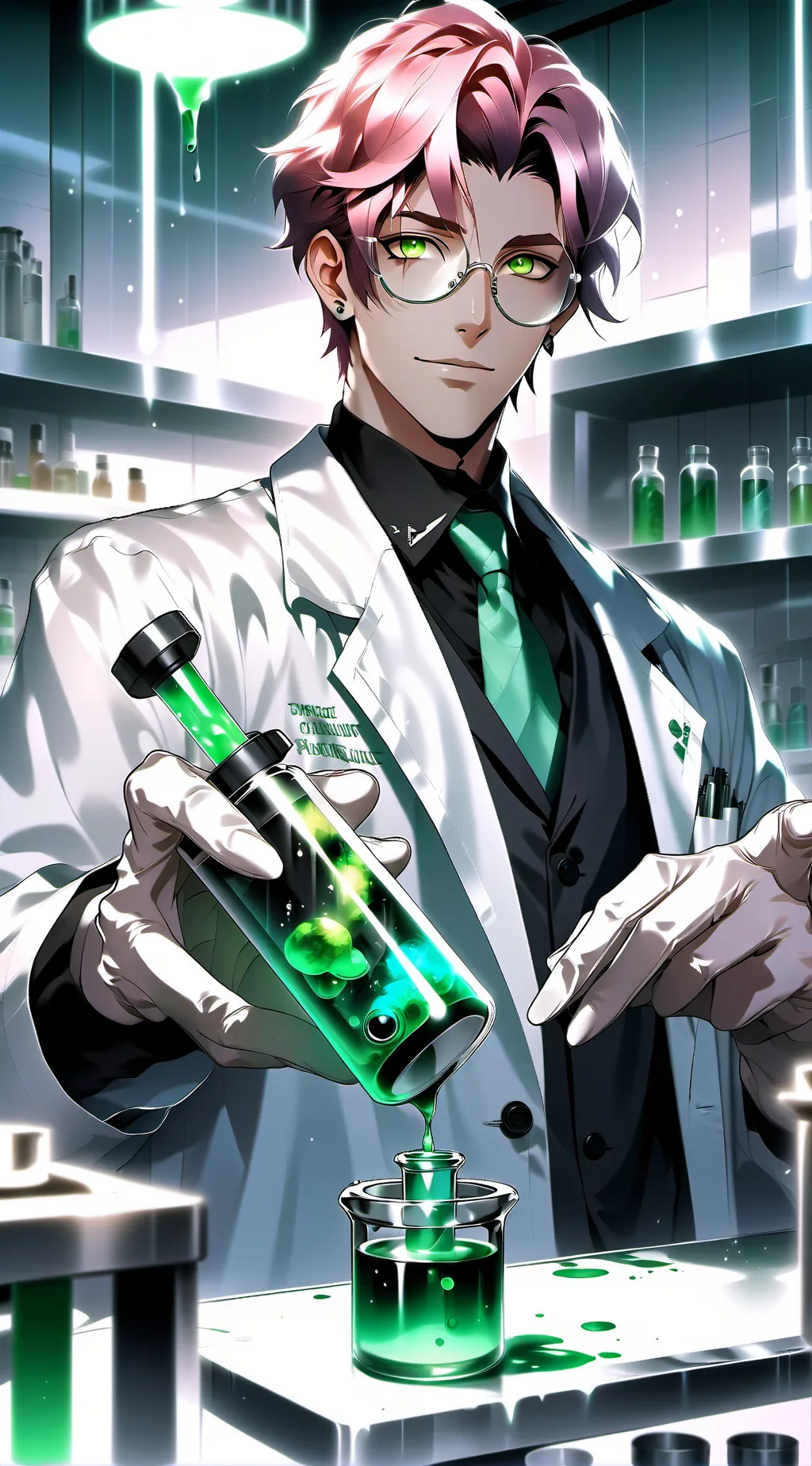 ai character: syringeon background