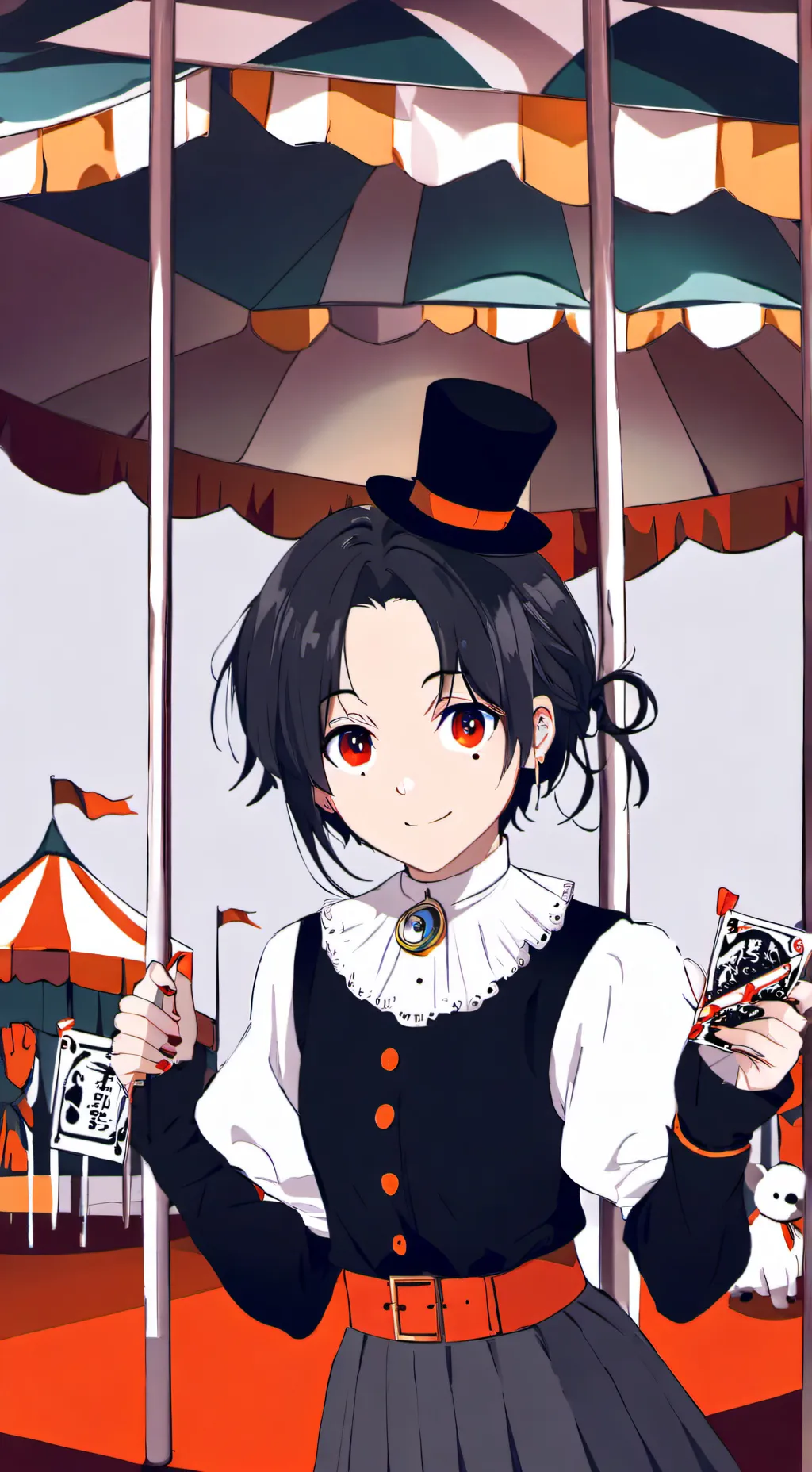 ai character: el circo digital background