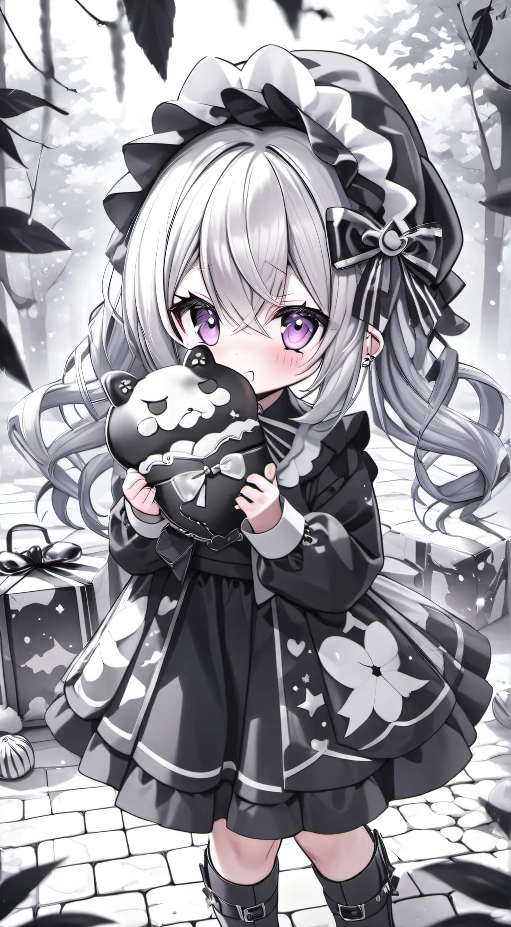 ai character: Aalliyah Zoey Maca background