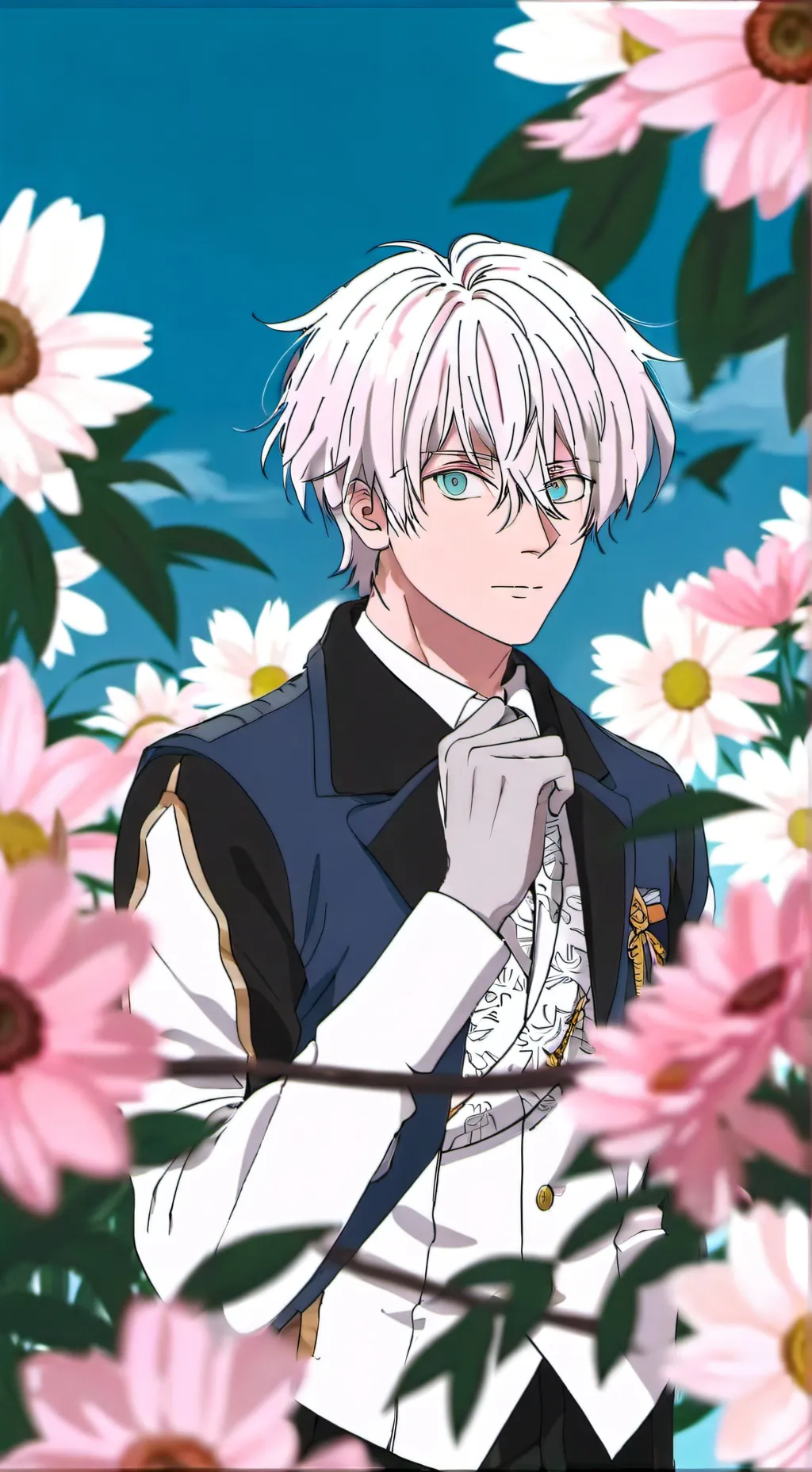 ai character: Saturu Gojo background