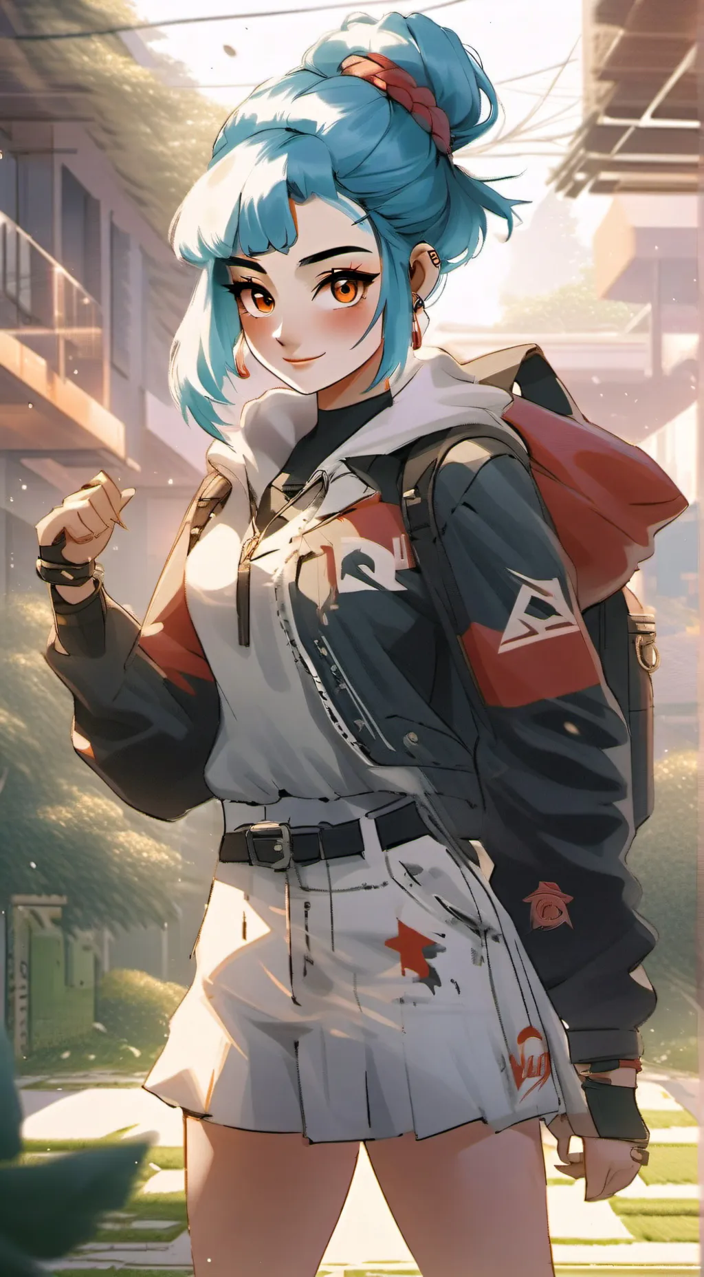 ai character: Tayla background