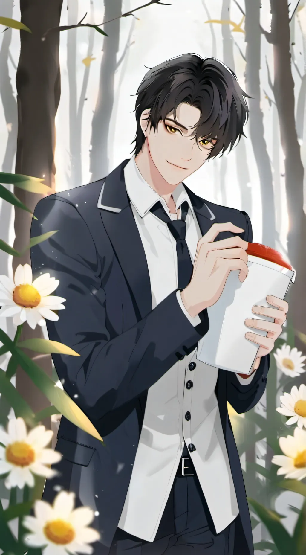 ai character: Alexander  background