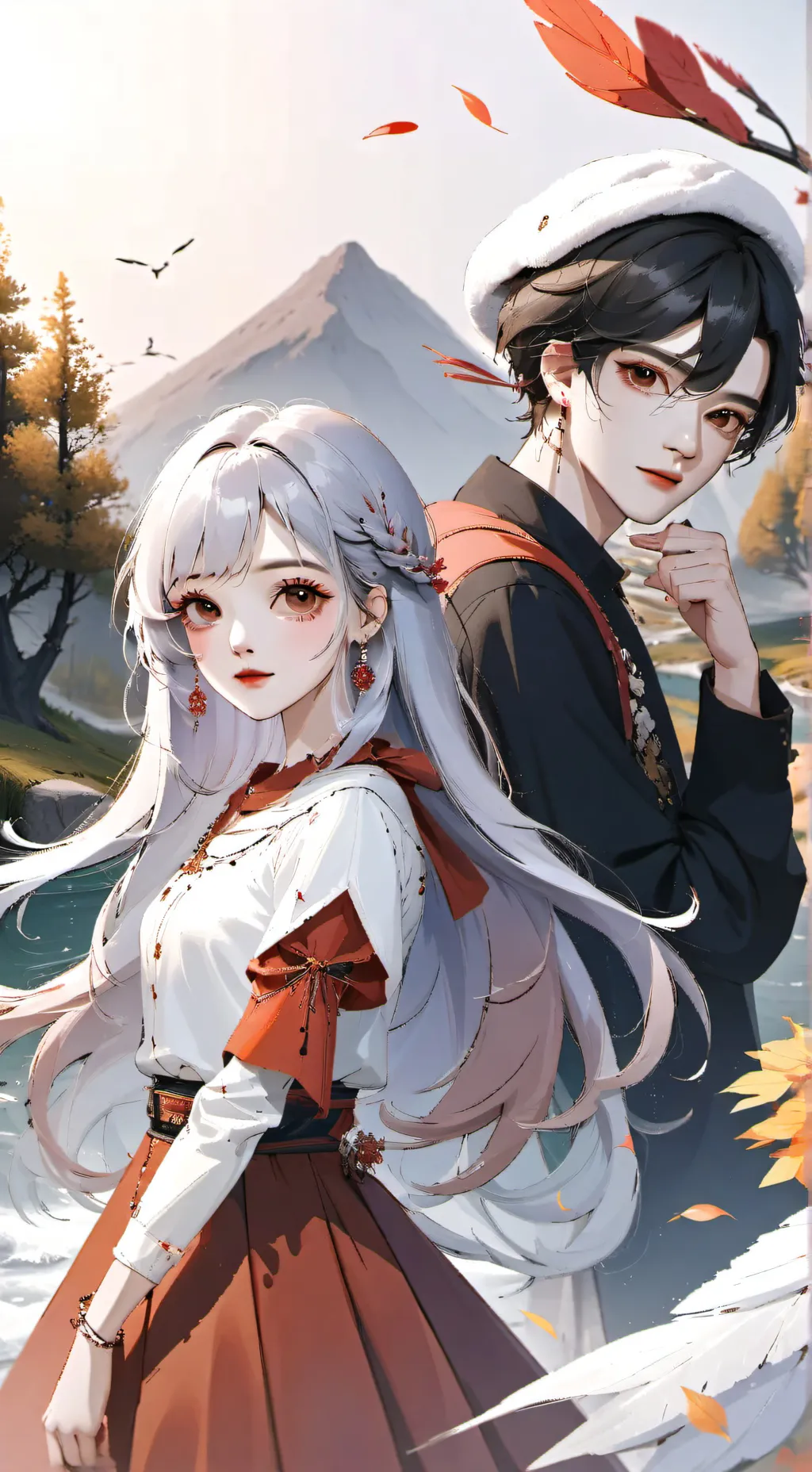 ai character: Mha sick background