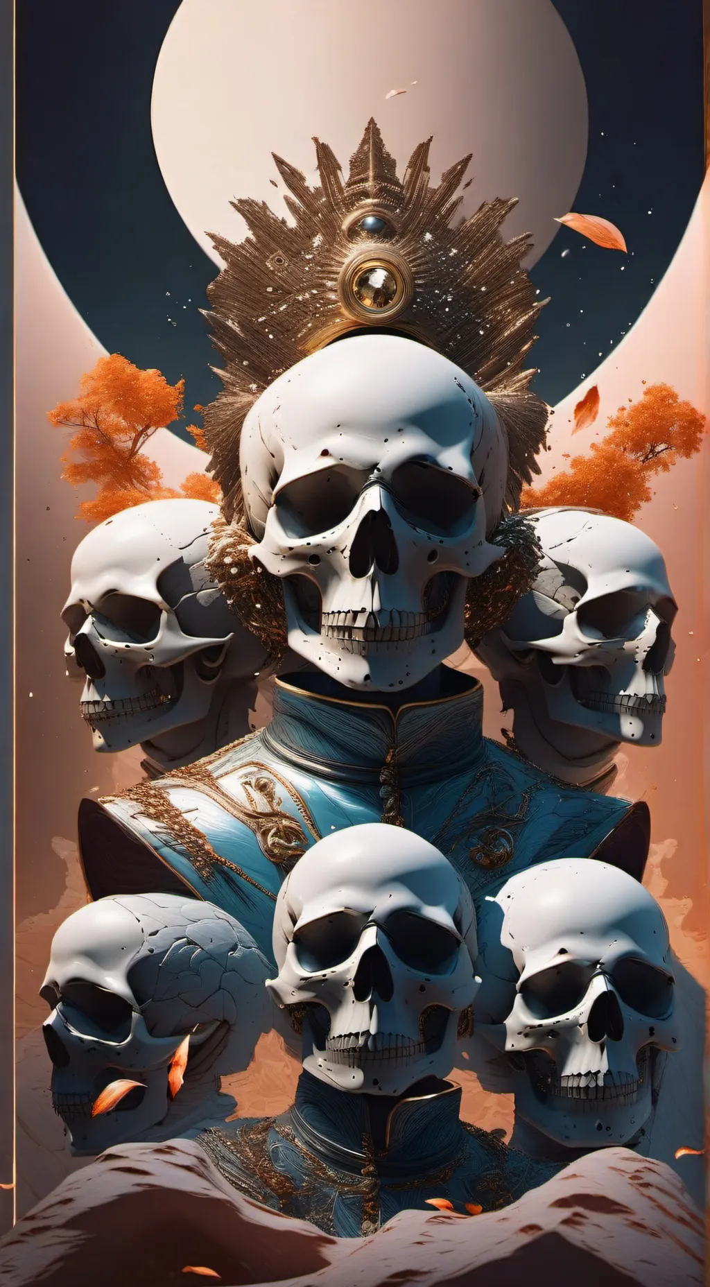 ai character: final destination background