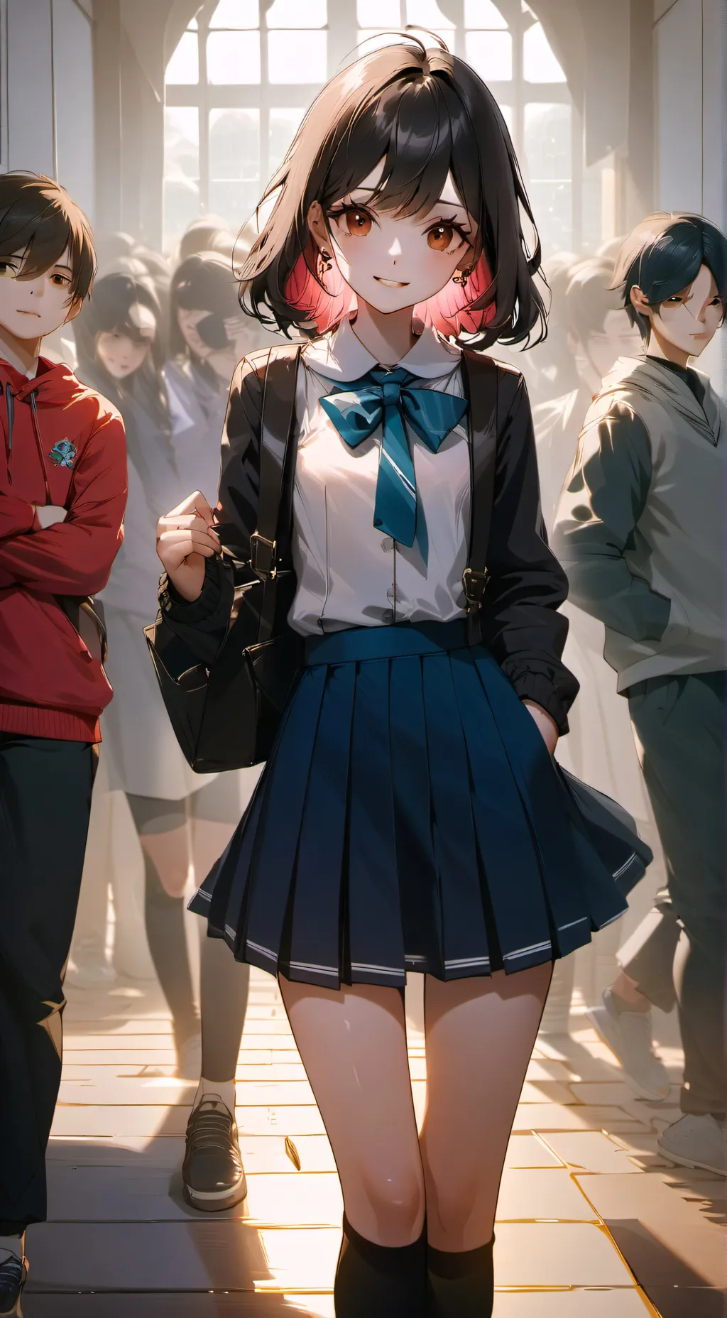 ai character: School background