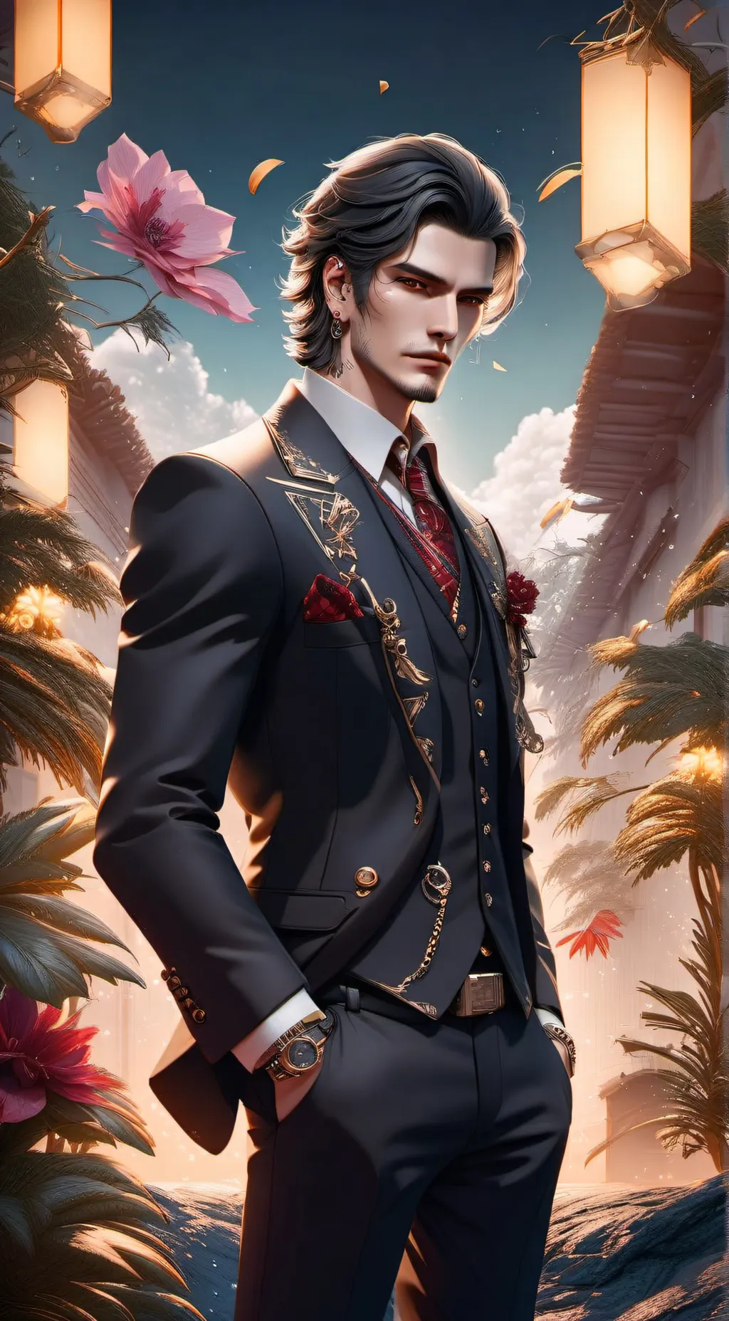 ai character: liam background