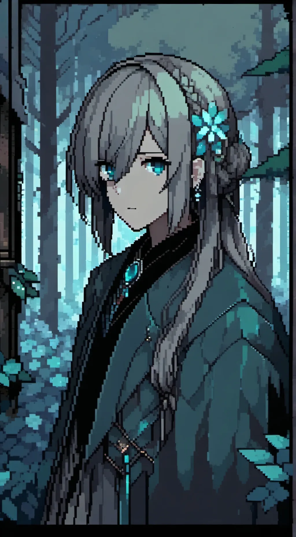 ai character: ~void~ background