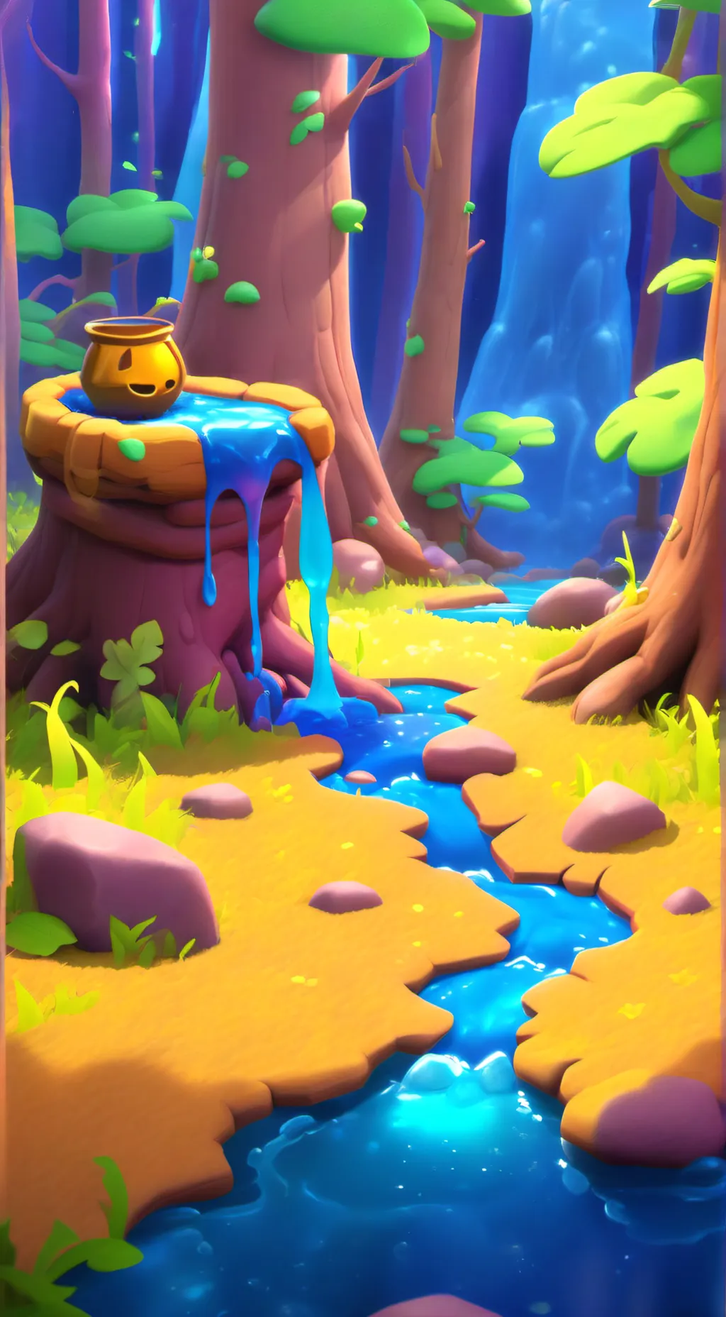 ai character: ⚠️BEWARE⚠️ background