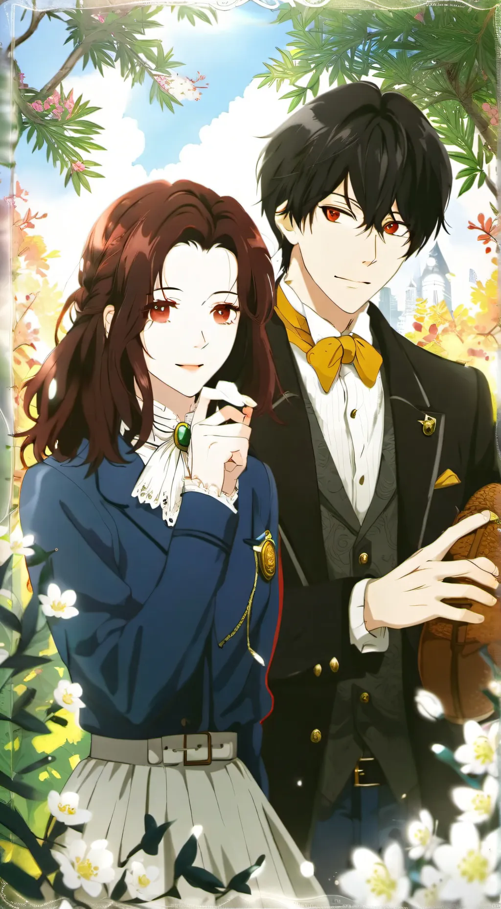 ai character: Dandy worlds hates background