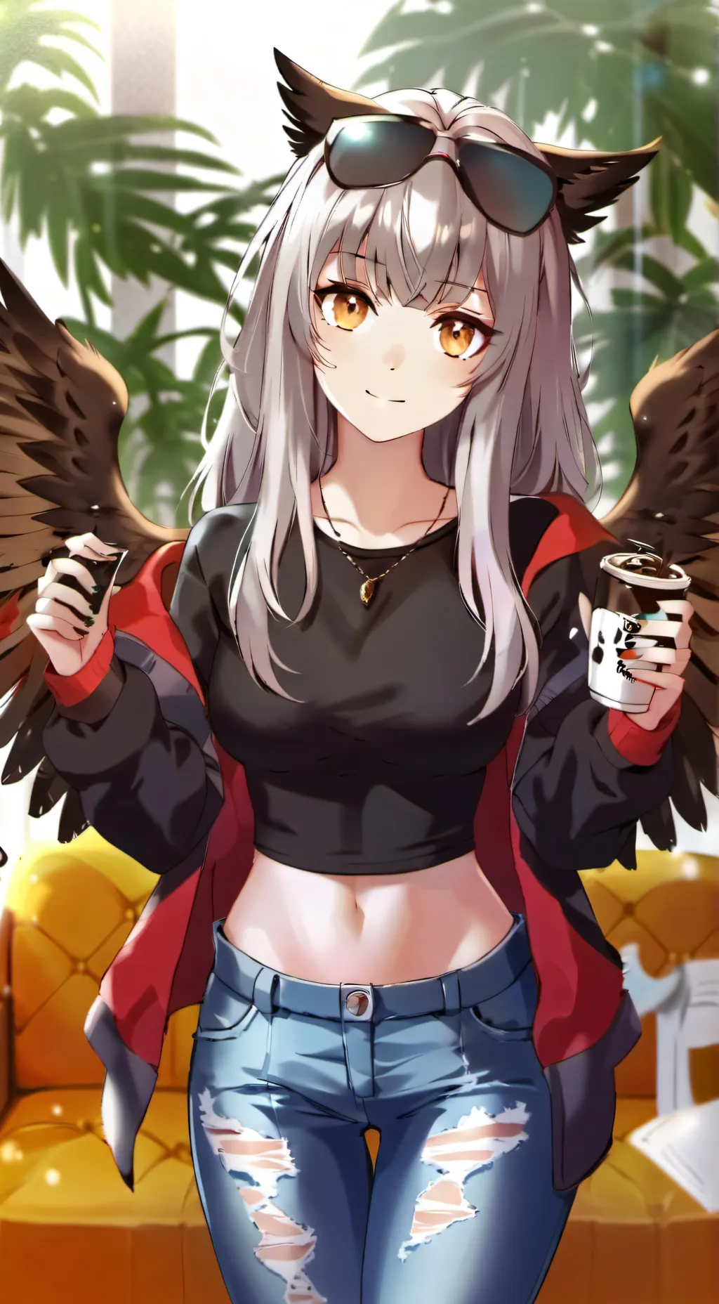 ai character: vievie background