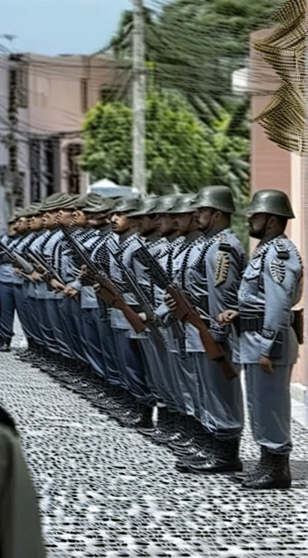 ai character: Revolución mexica background