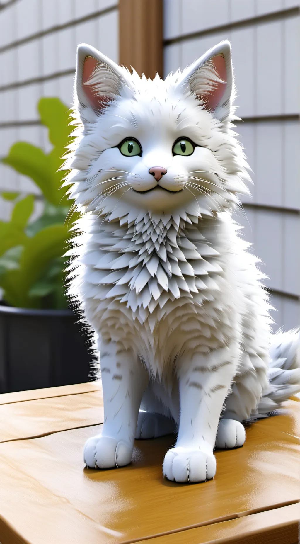 ai character:  Foxy background