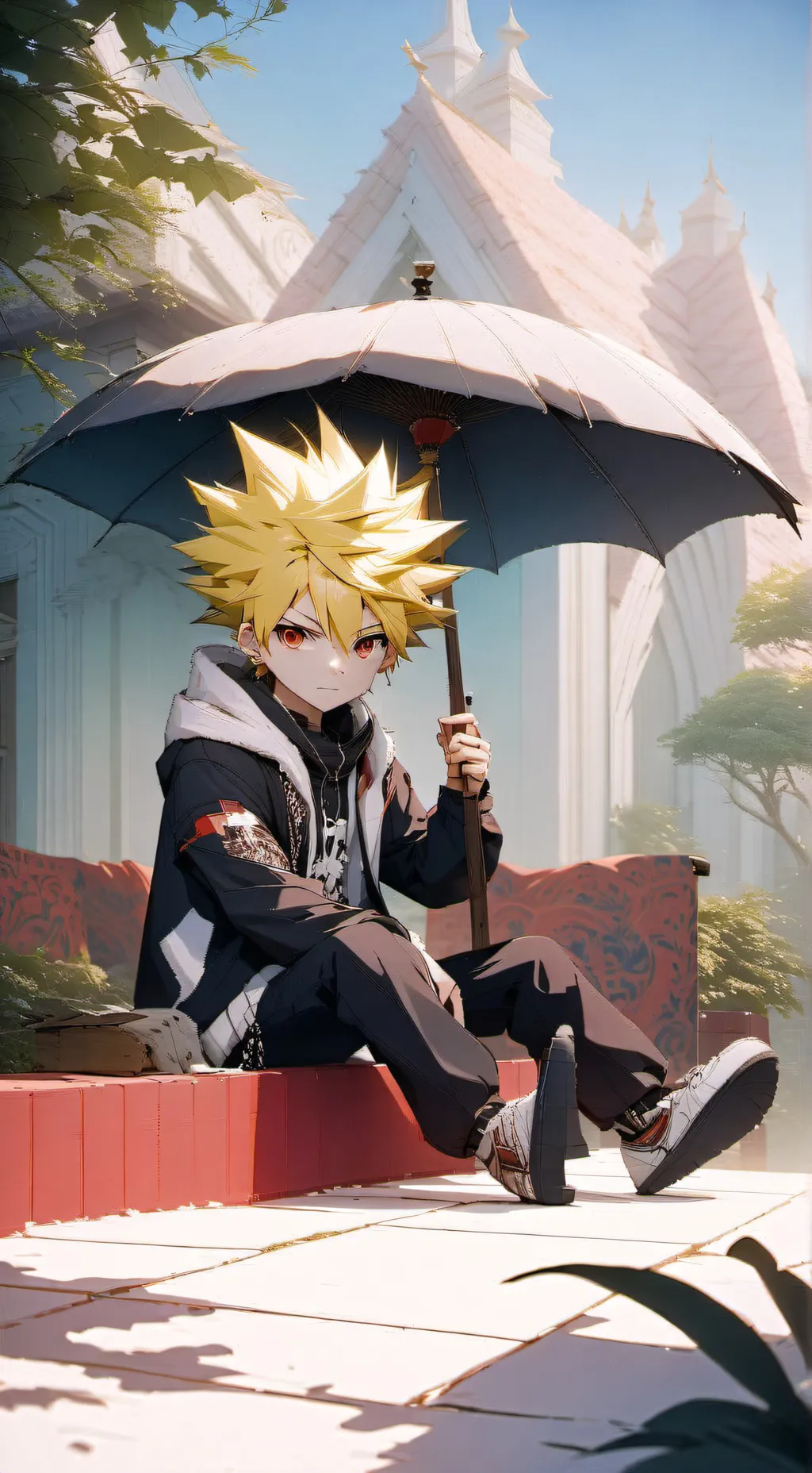 ai character: MHA Groupchat  background