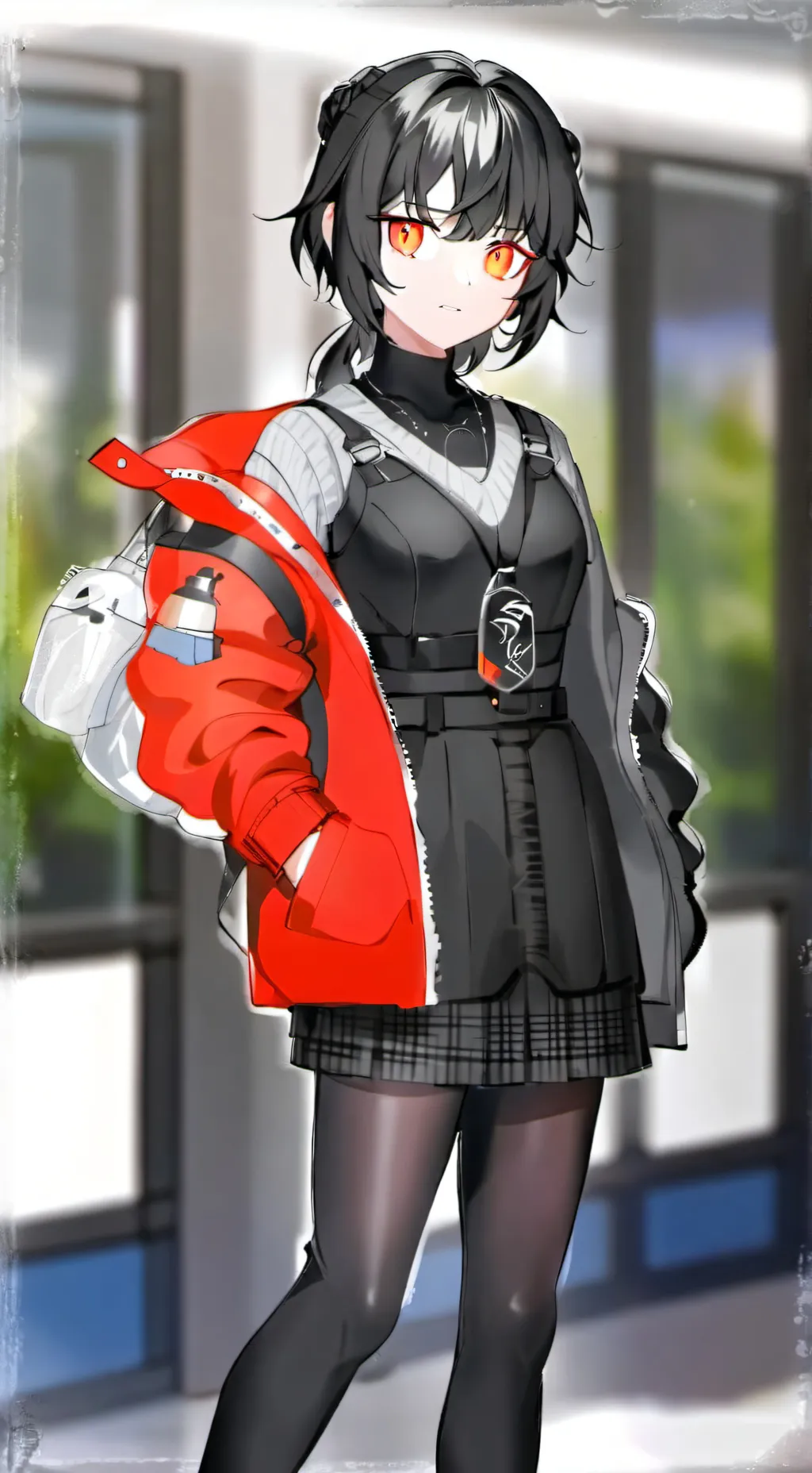 ai character: ☠️❤️‍🔥 Niki ❤️‍🔥☠️ background